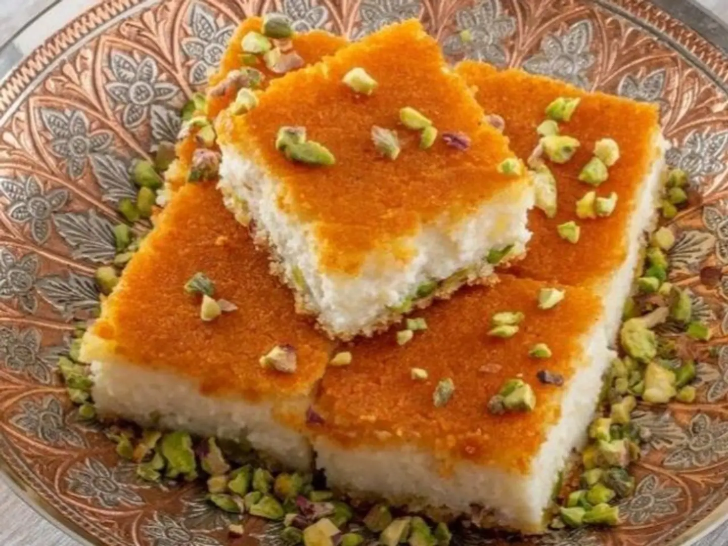 Plain Basbousa