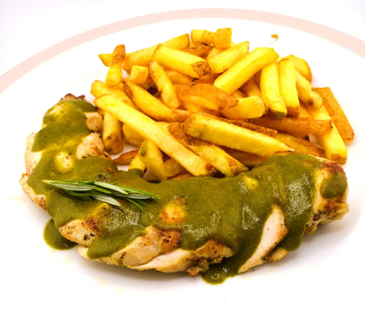 Lily's Grilled Chicken And French Fries