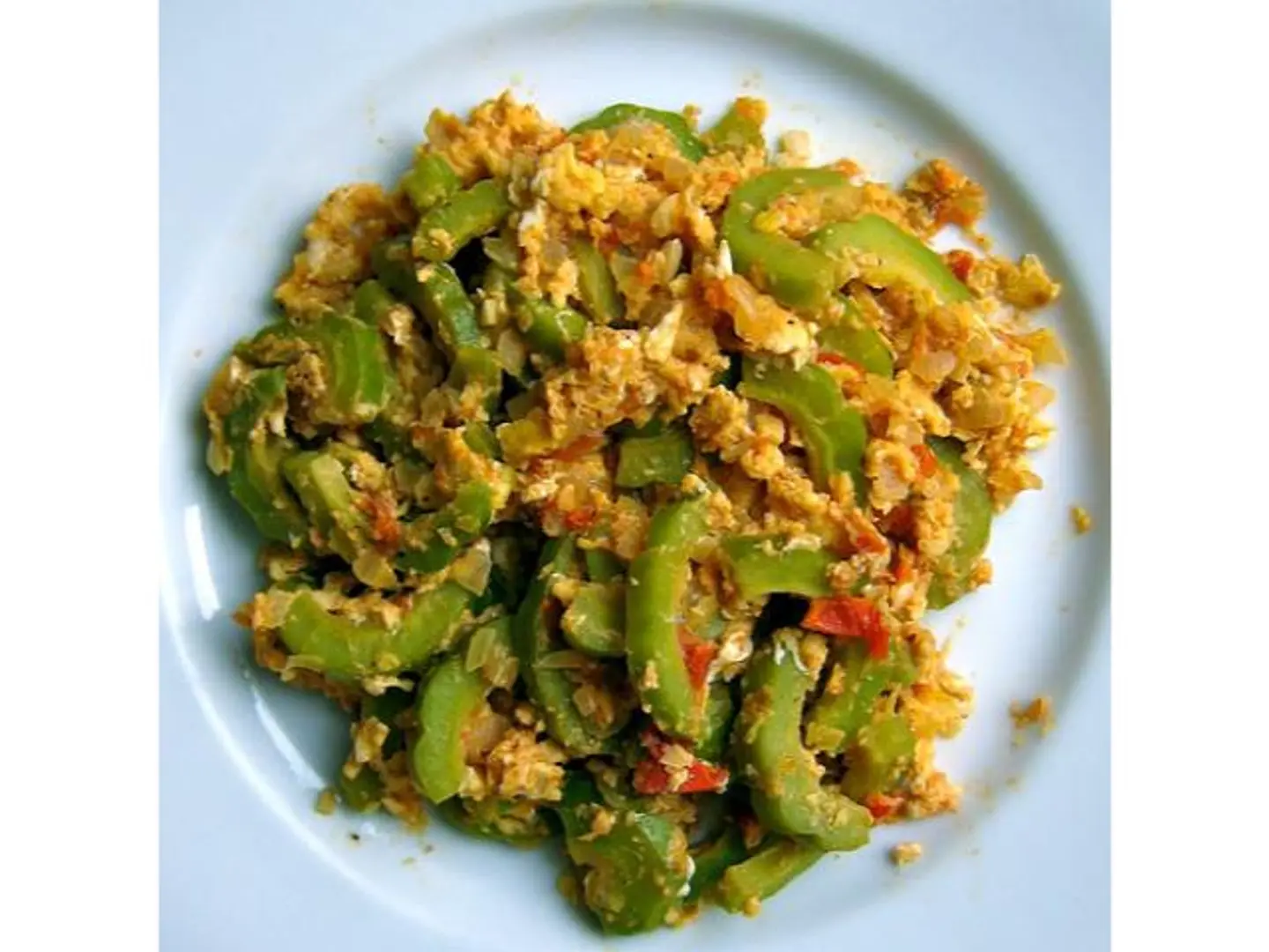 Ampalaya With Egg