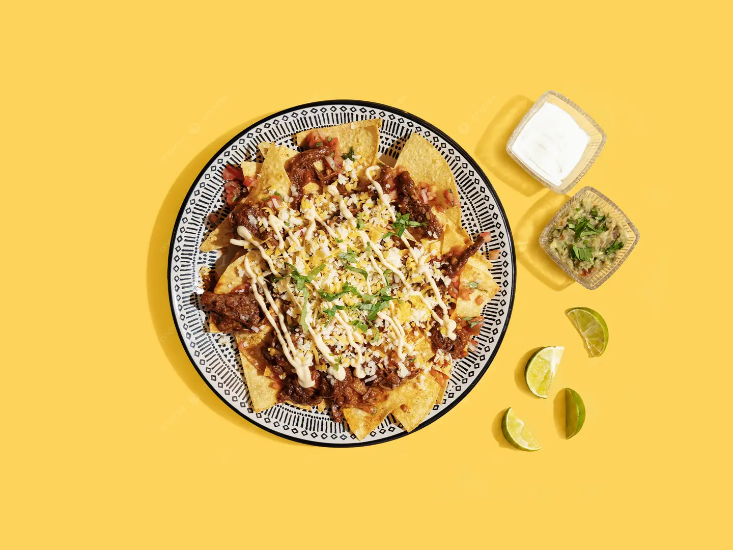 Beef Loaded Nachos