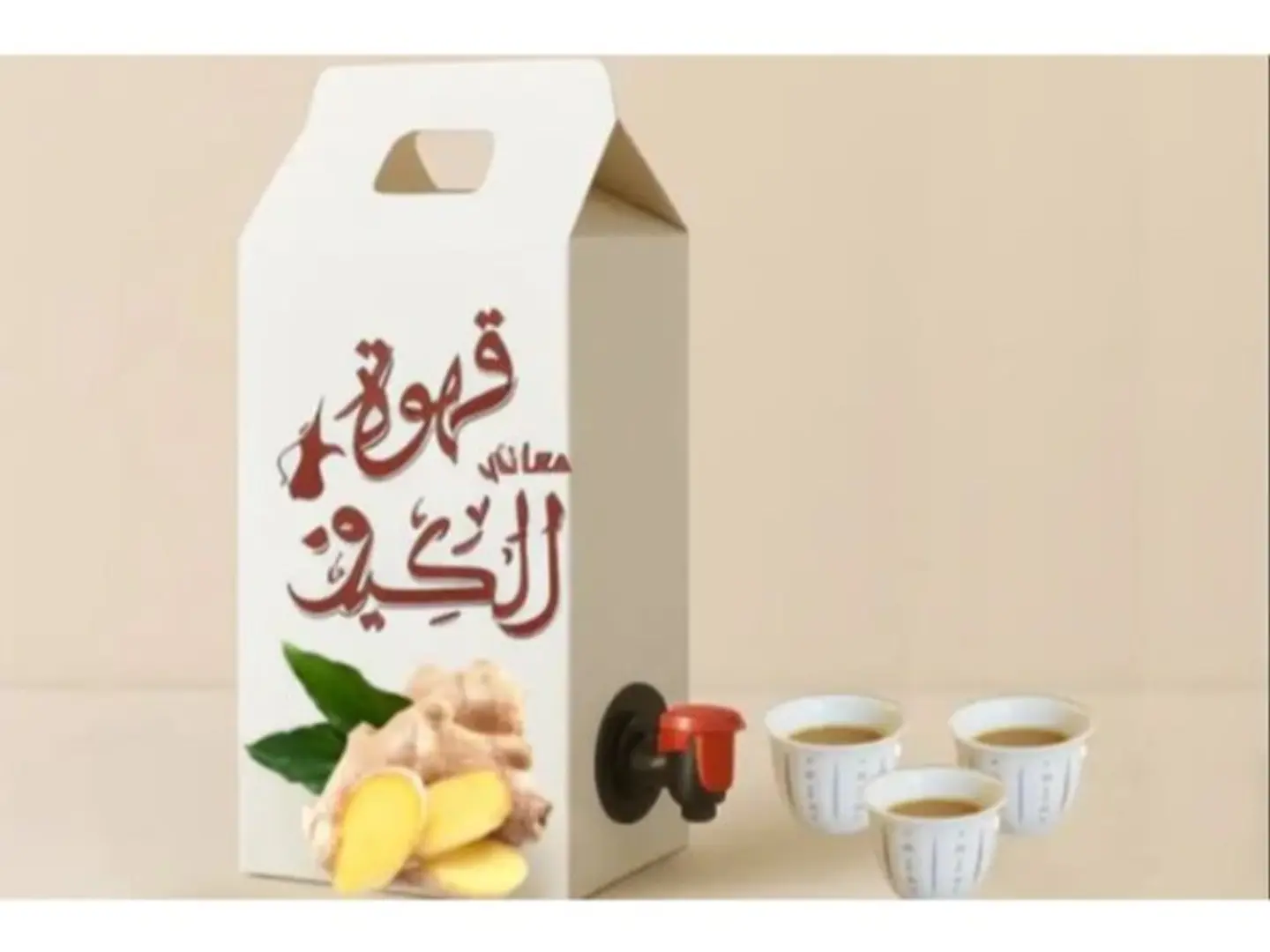 Arabic Coffee With Ginger Box