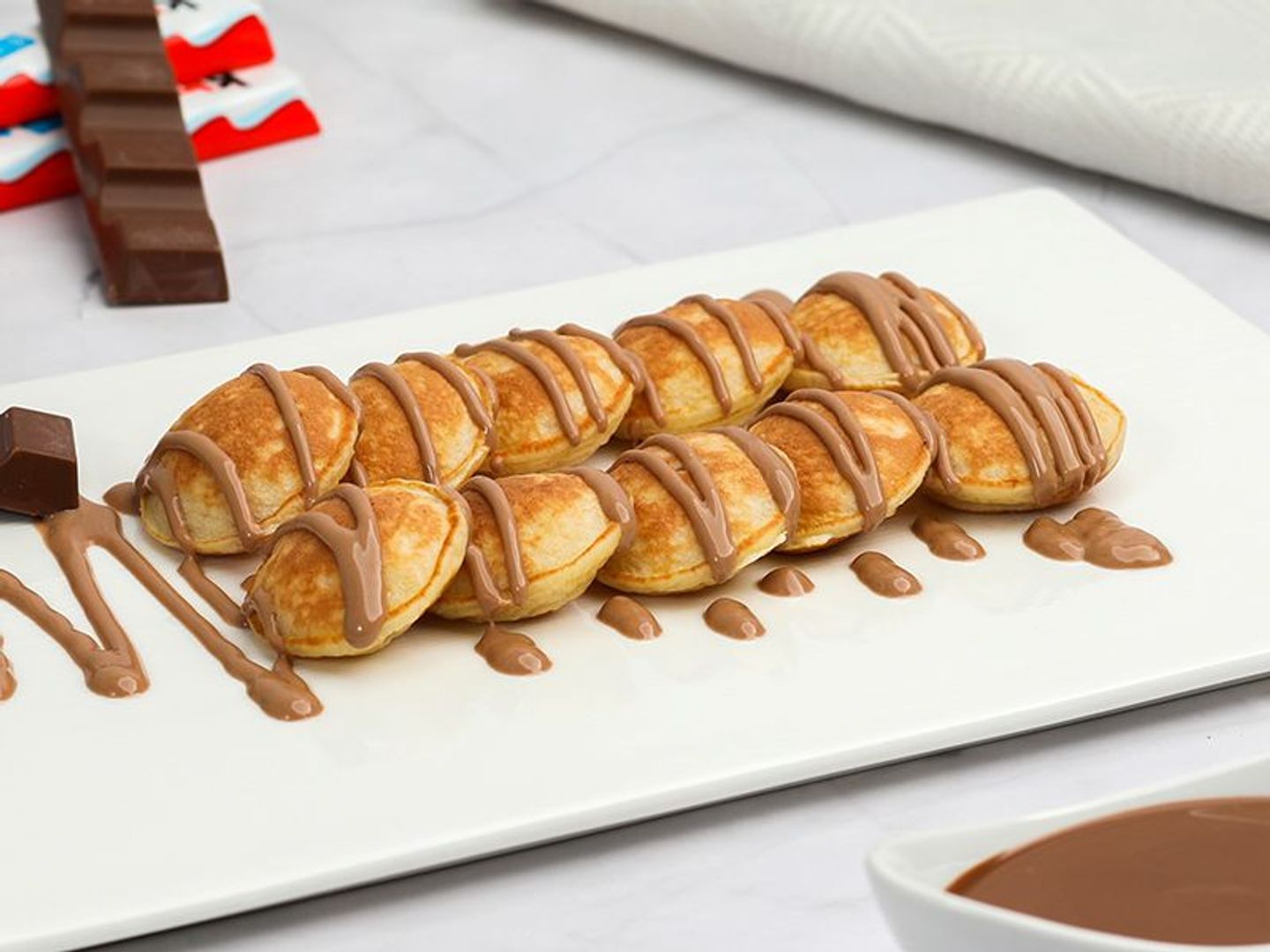 Mini Pancakes With Kinder