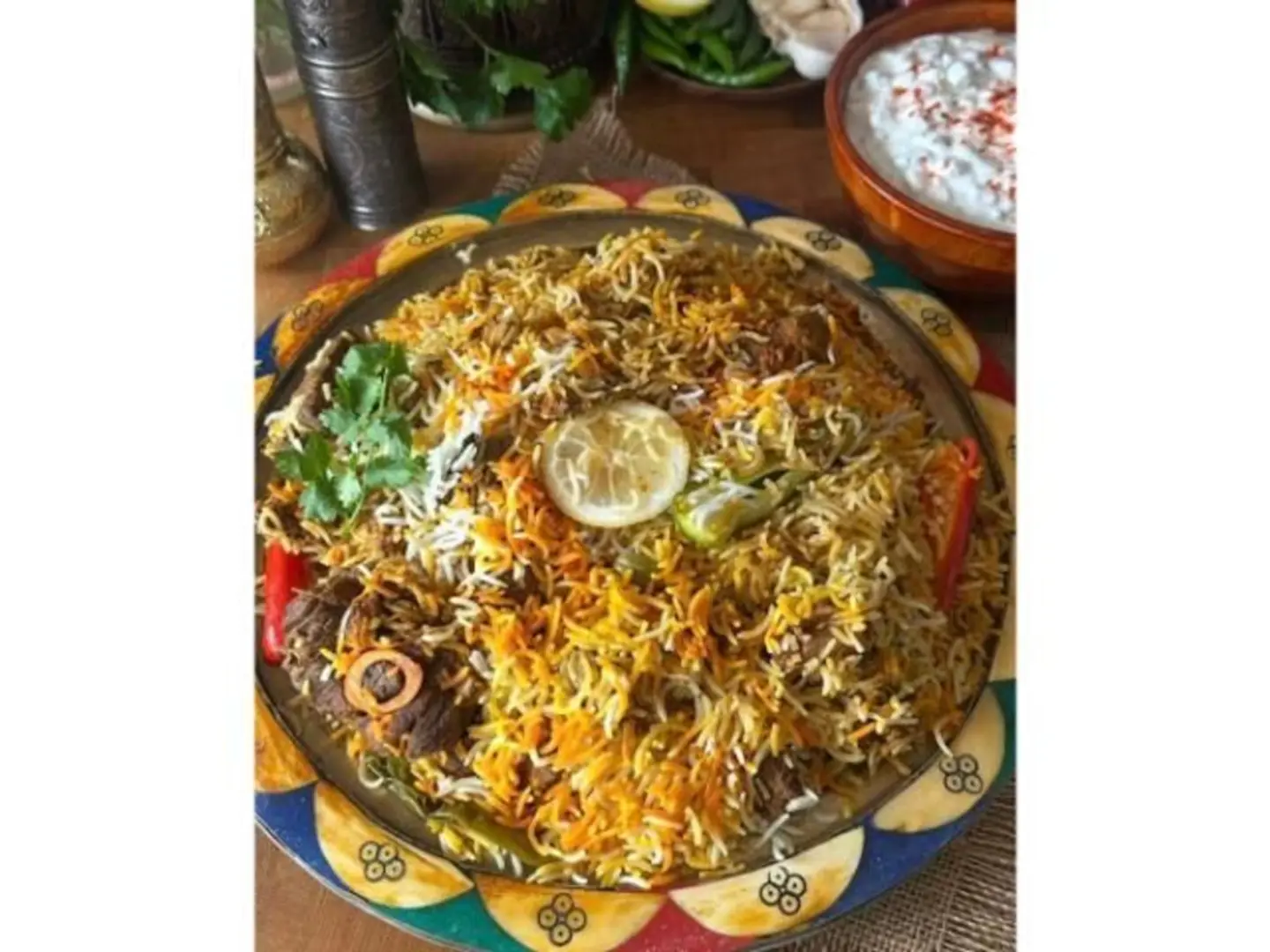 برياني لحم الضأن خاص