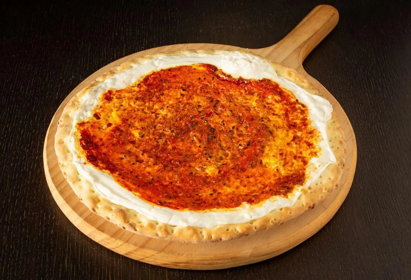 محمرة باللبنة