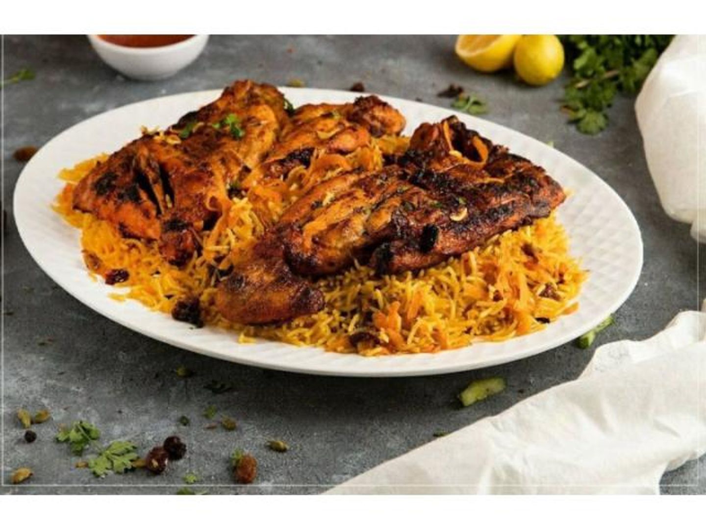 دجاج على الفحم