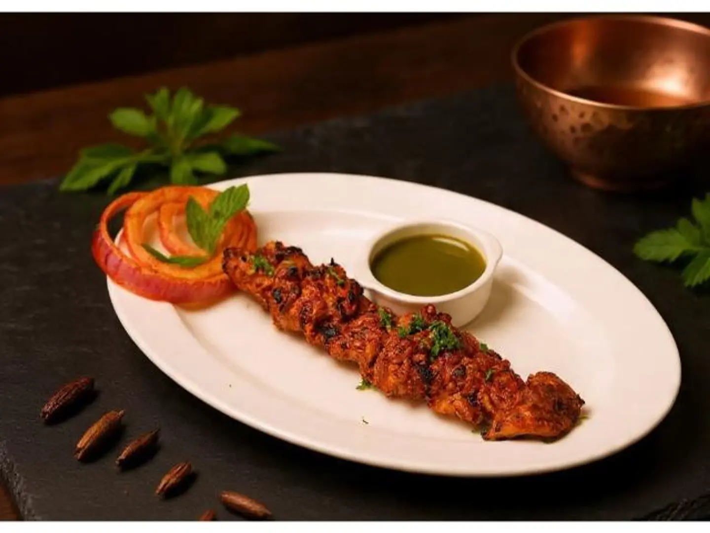 Garlic Ember Chicken Tikka