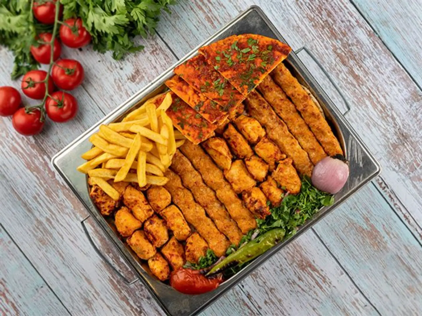 مشاوي عائلي مشكل دجاج