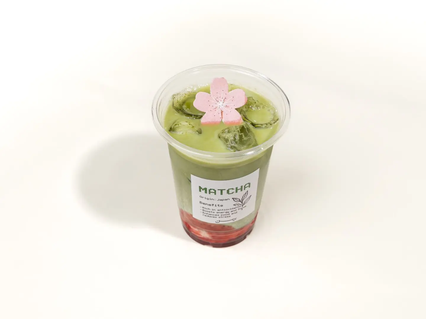 Iced Matcha Berry