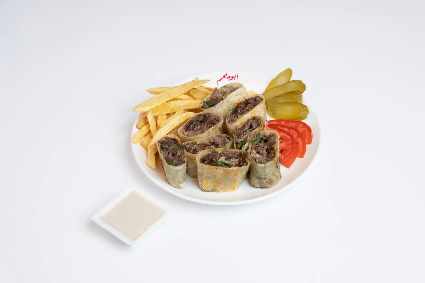 صحن شاورما لحم
