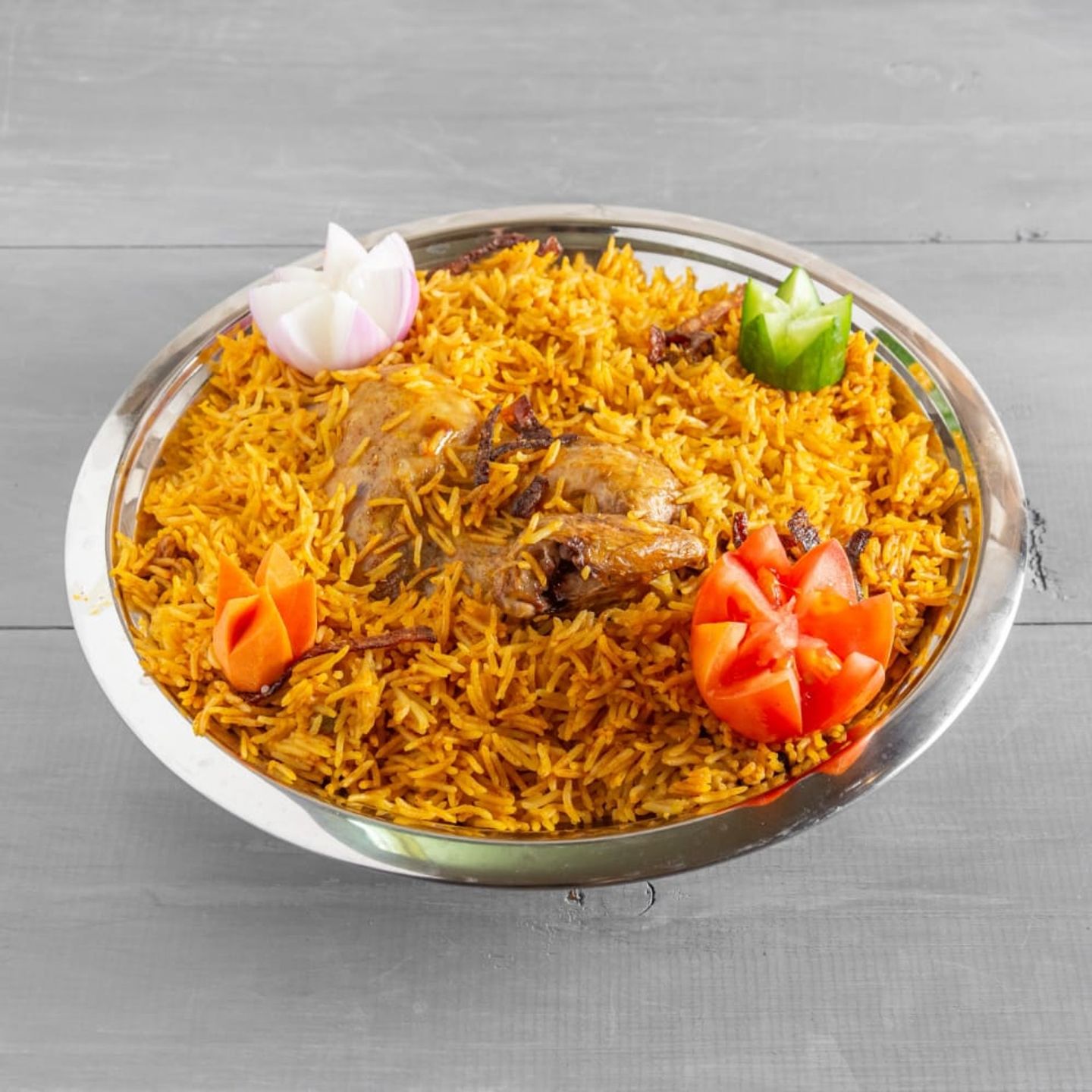 دجاج مدفون ساده نصف حبه