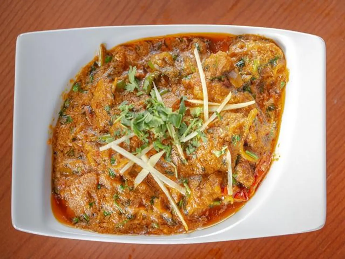 لحم ضأن بالزنجبيل