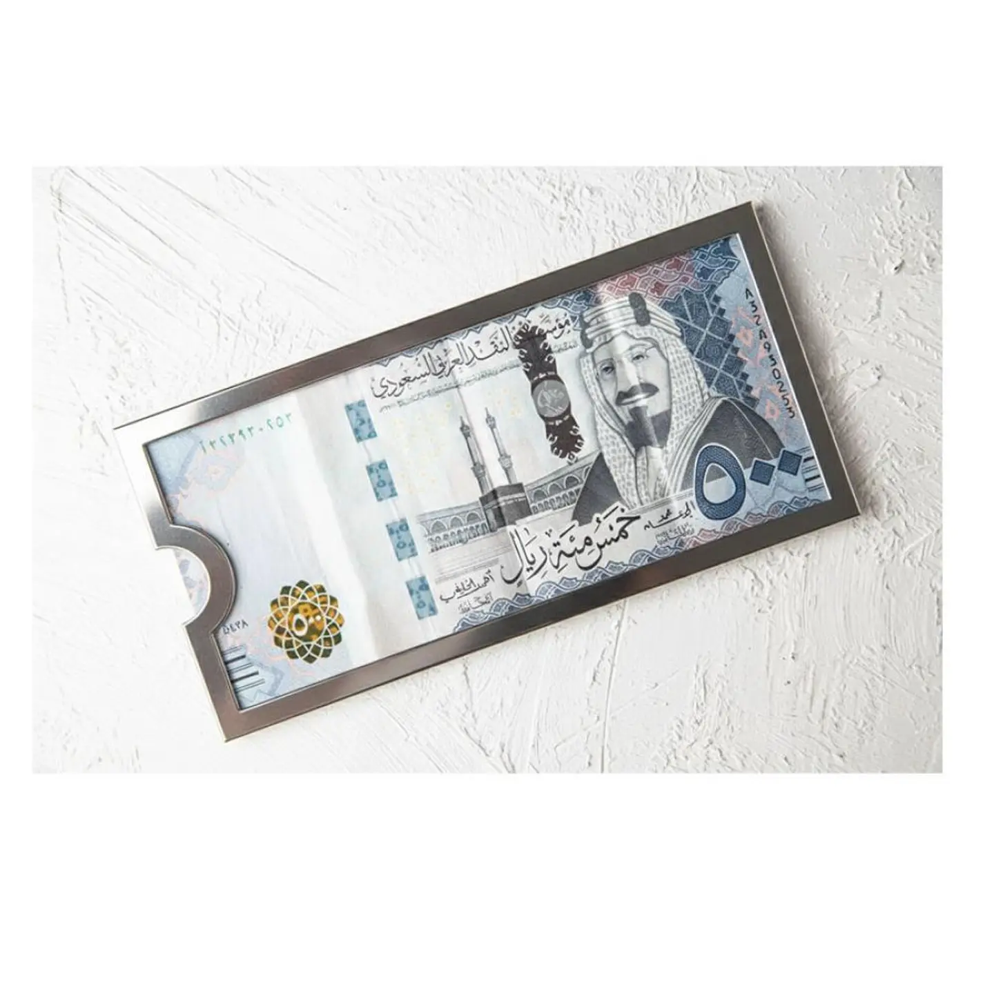 Acrylic Envelope Silver Frame
