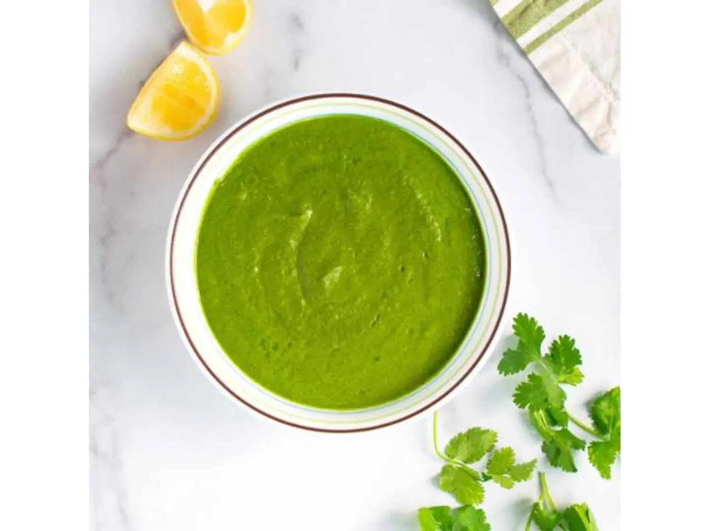 Indian Green Chutney Sauce
