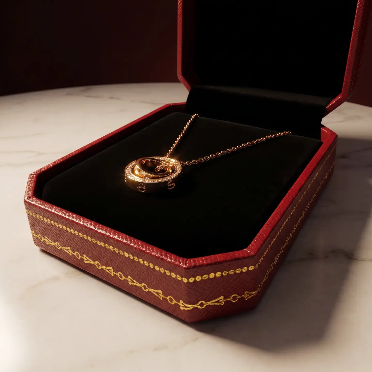 عقد كارتير الذهبي الأيقوني