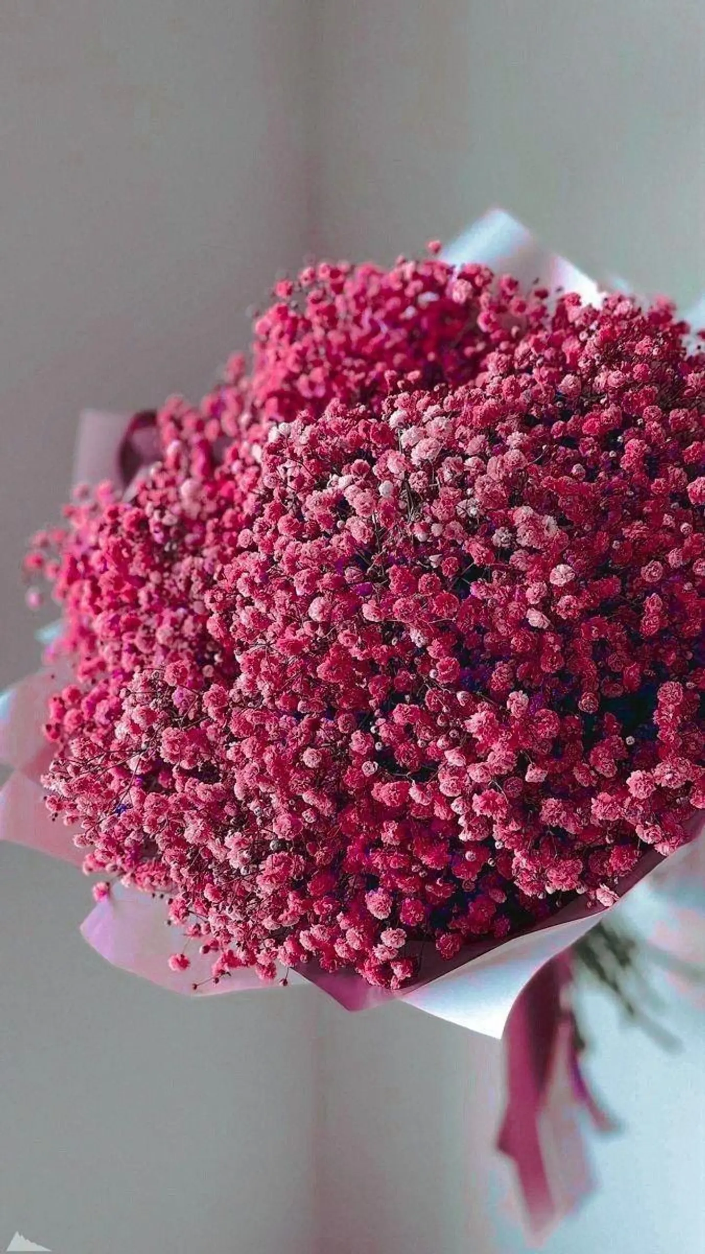 Pink Gypsophila Bouquet