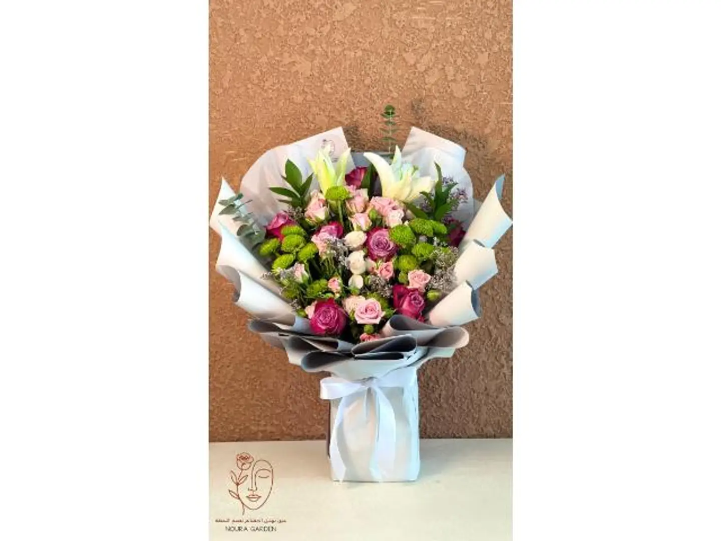 بوكيه البيبي روز لمسة رقيقة