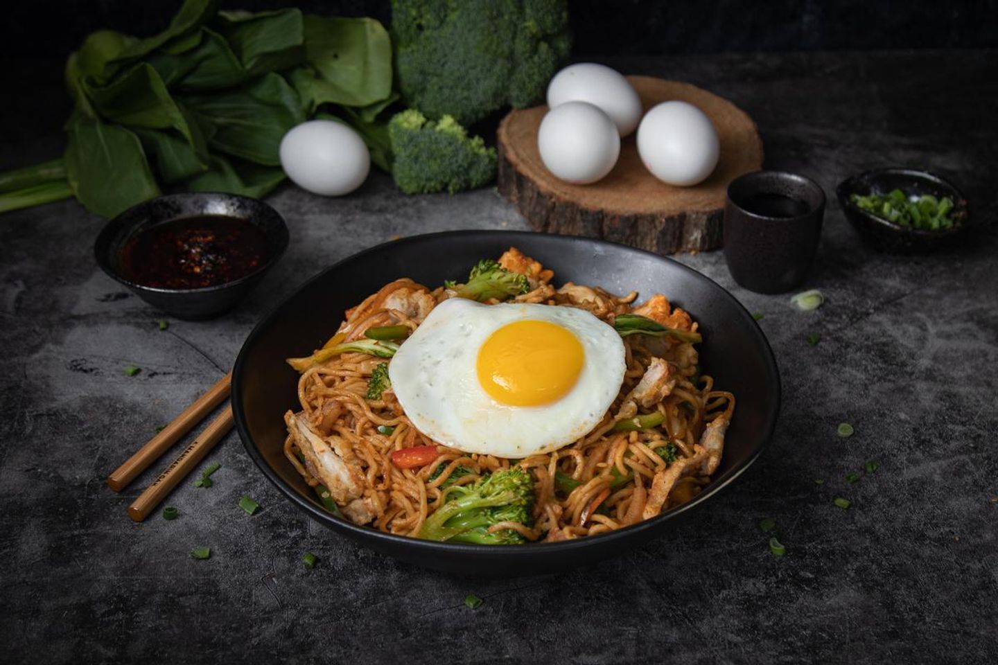 Noodles With Eggs