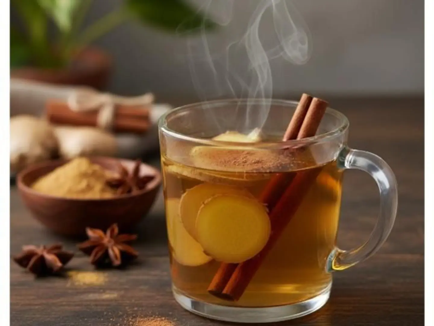 Ginger With Cinnamon