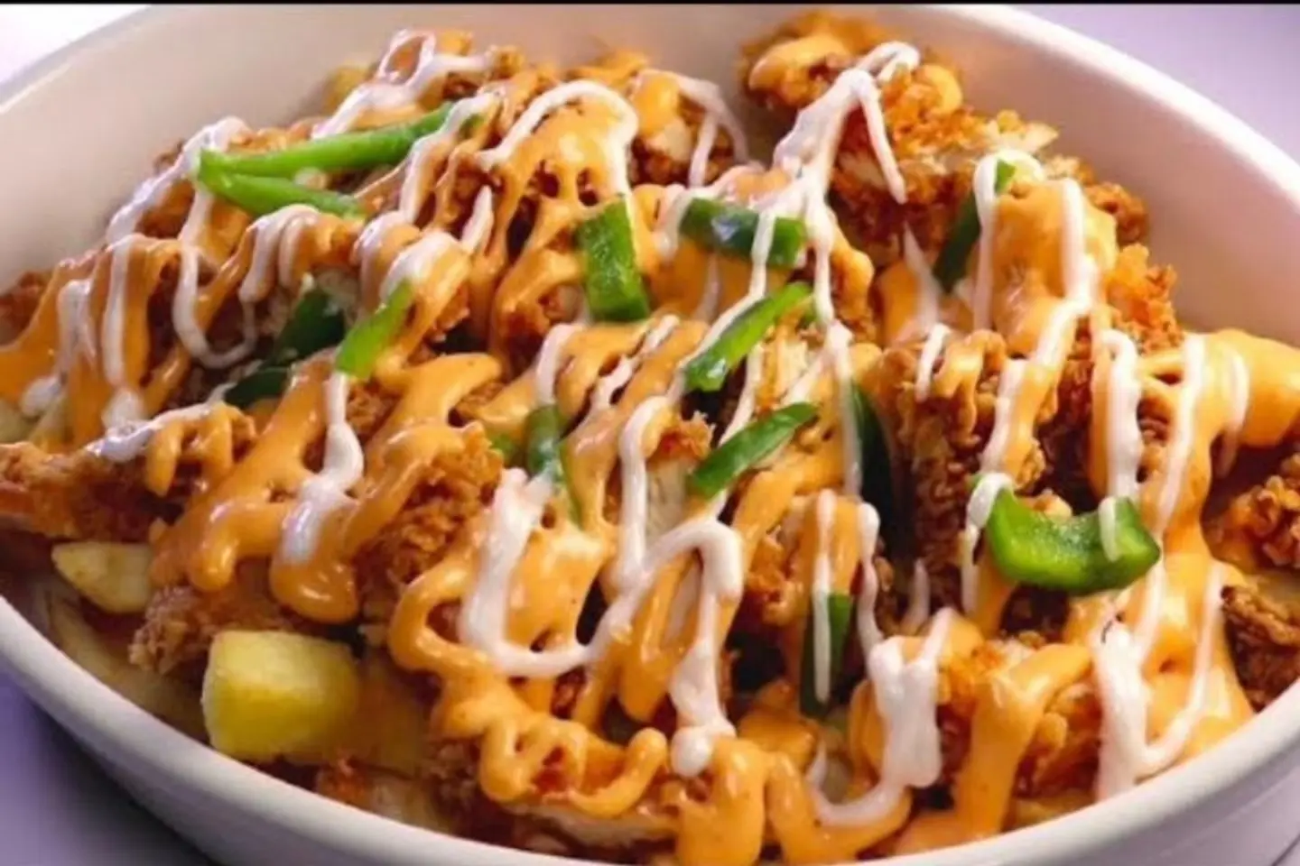French Fries Chicken