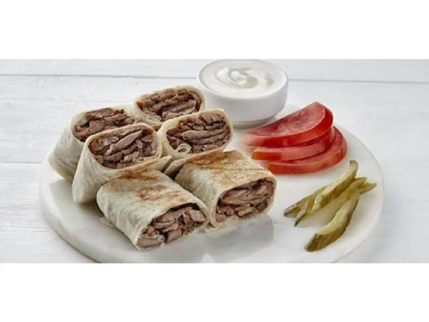 Triple Arabic Beef Shawarma
