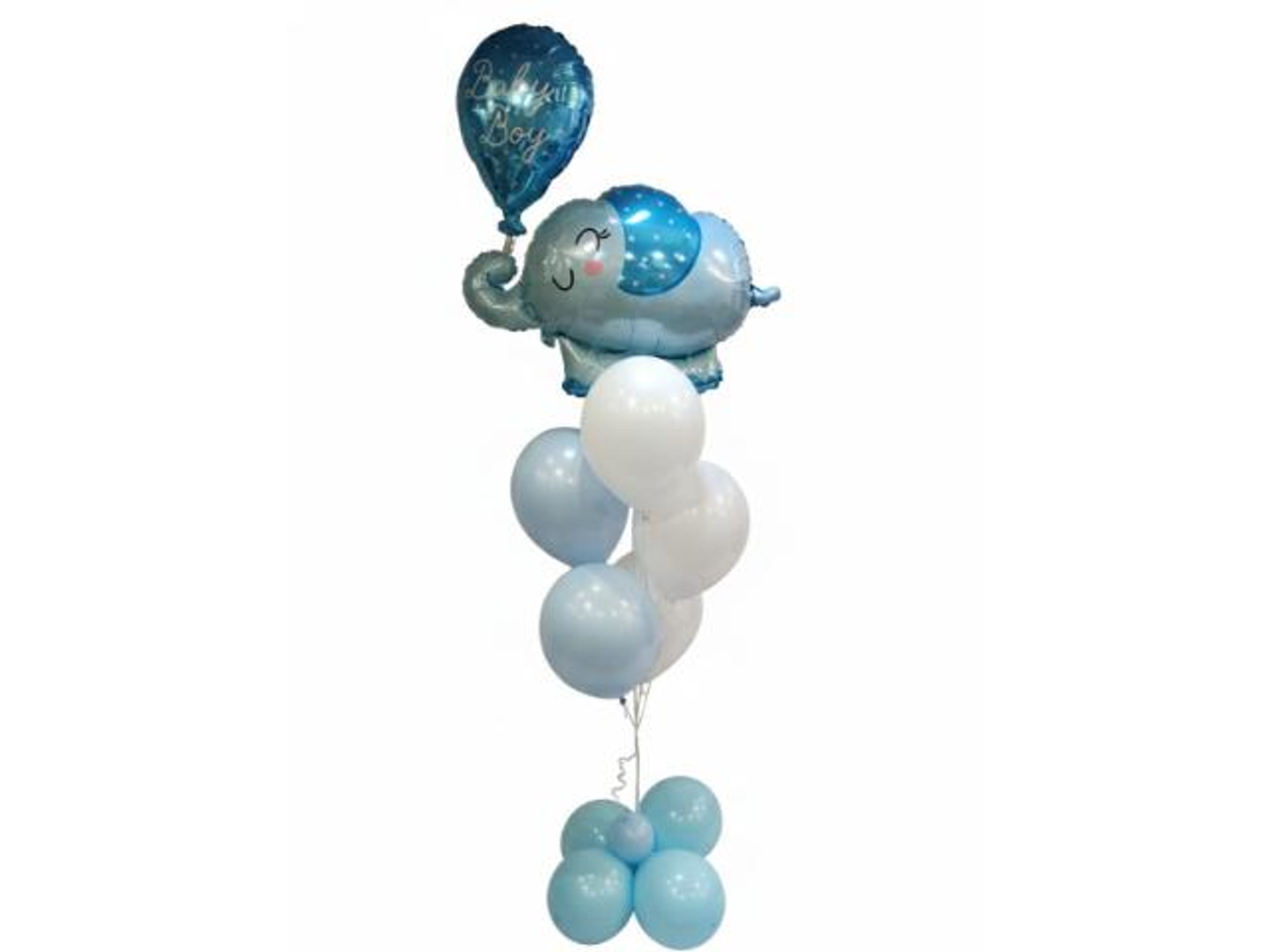 Baby Blue Balloon Bouquet 1