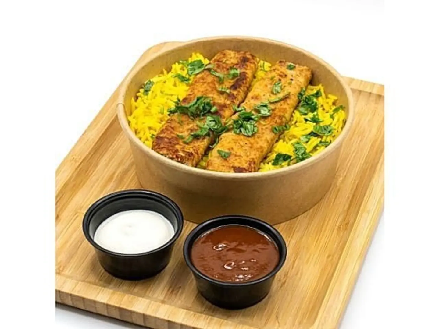 Chicken Kebab With Rice