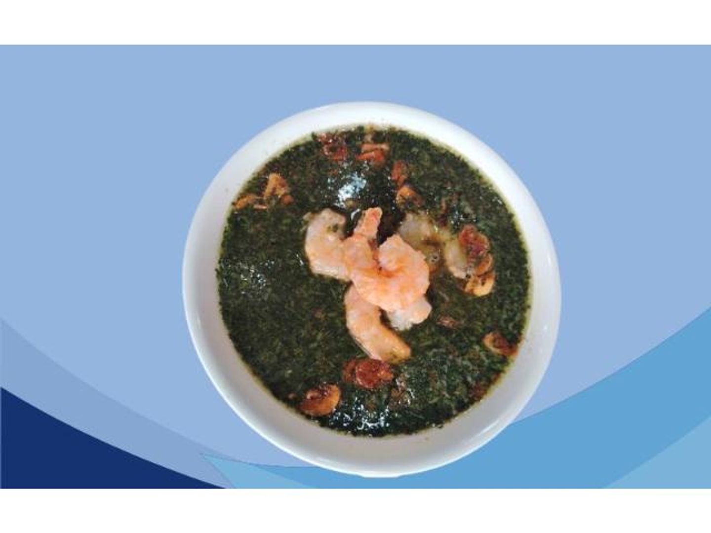 Shrimp Mulukhiyah