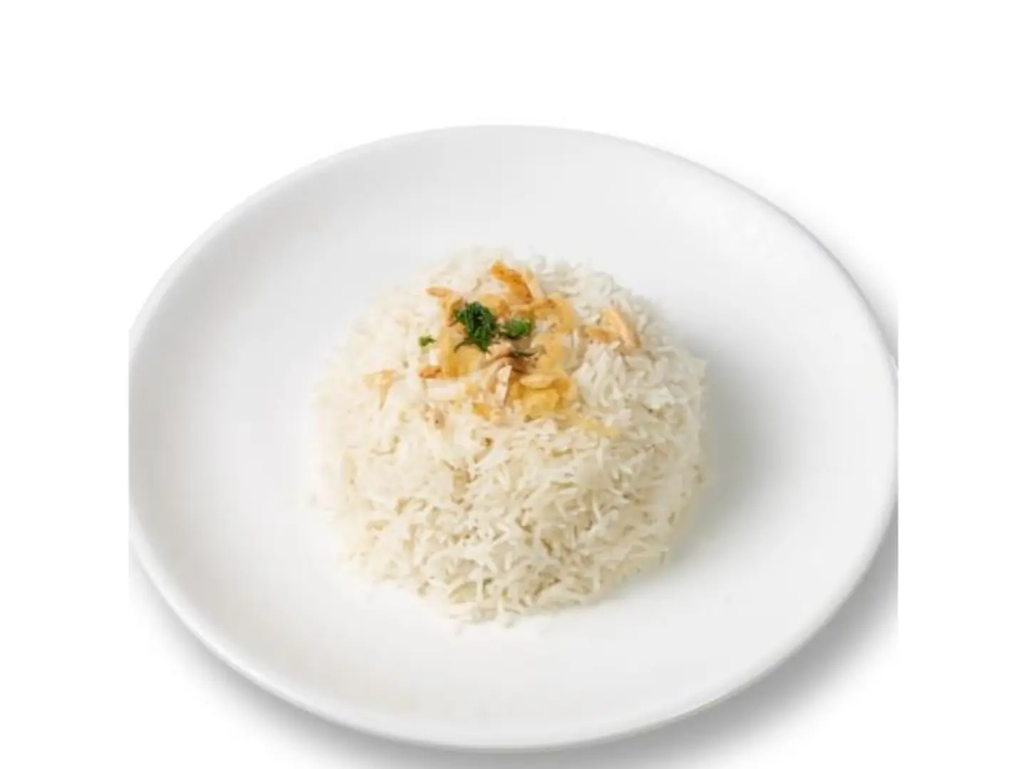 White Rice Tray
