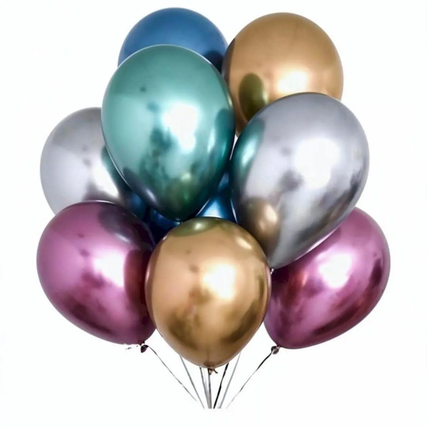 Chrome Helium Balloom