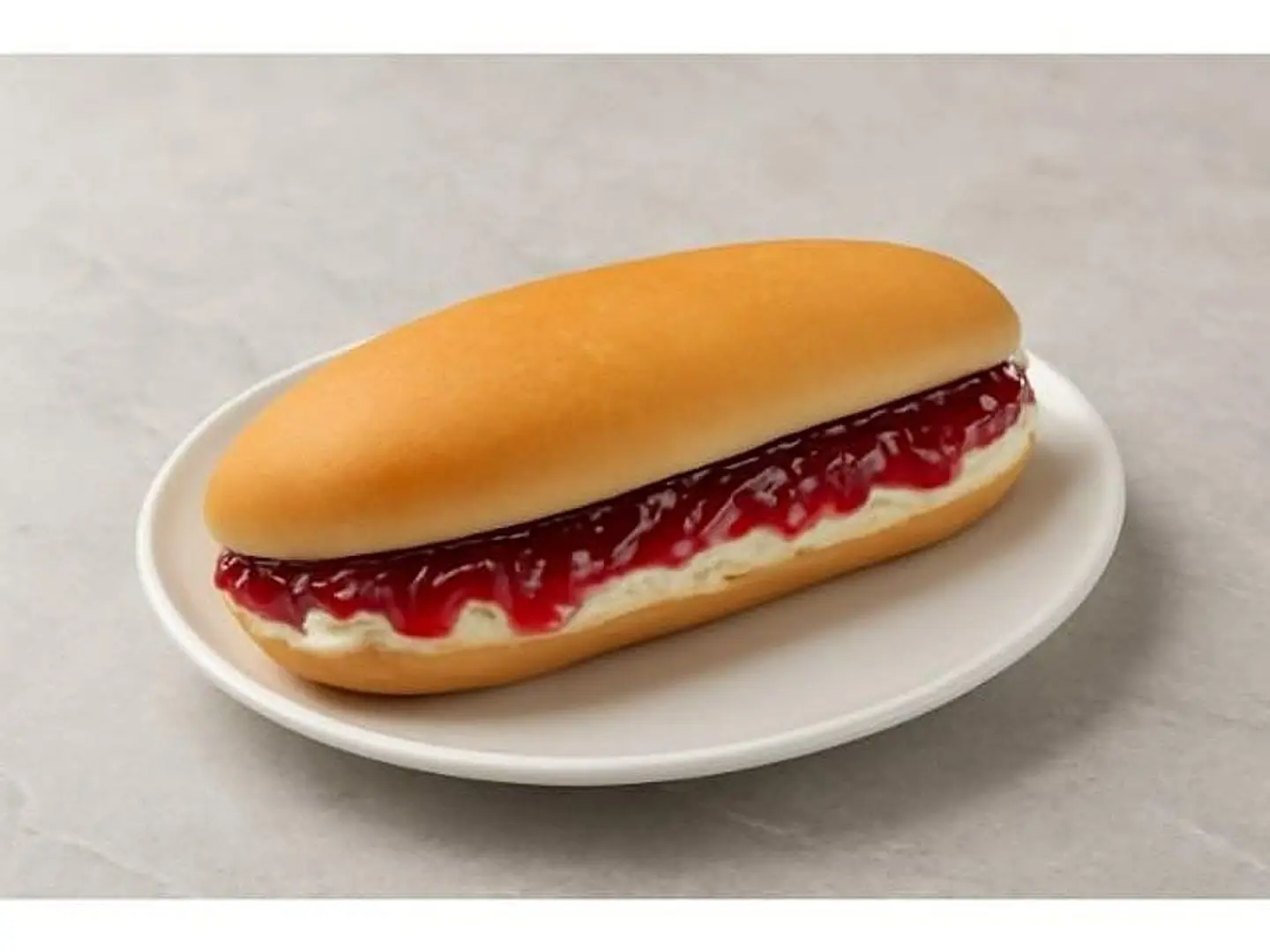 ساندوتش جبن سايل ومربى الفراولة