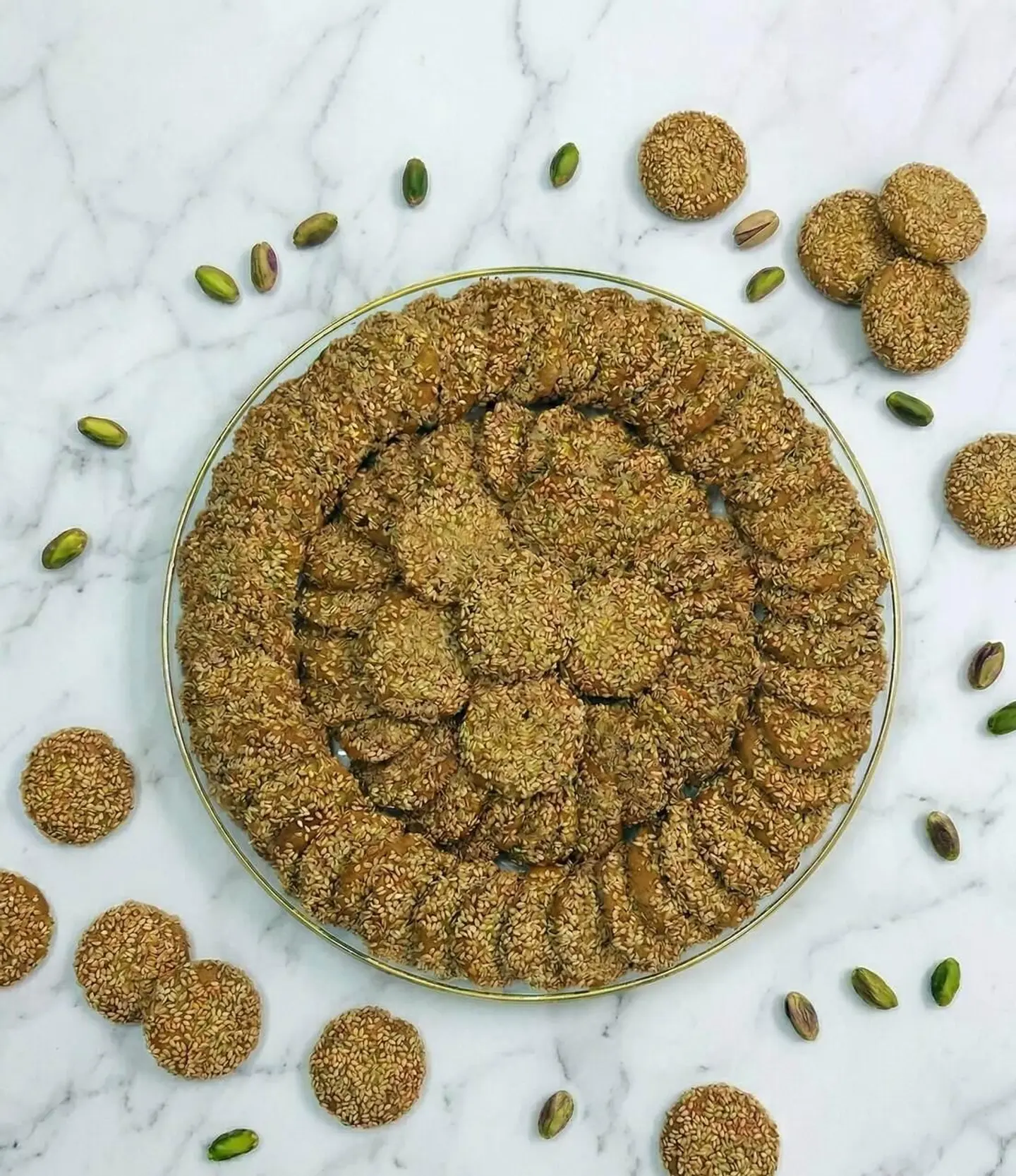 Round Barazek Platter