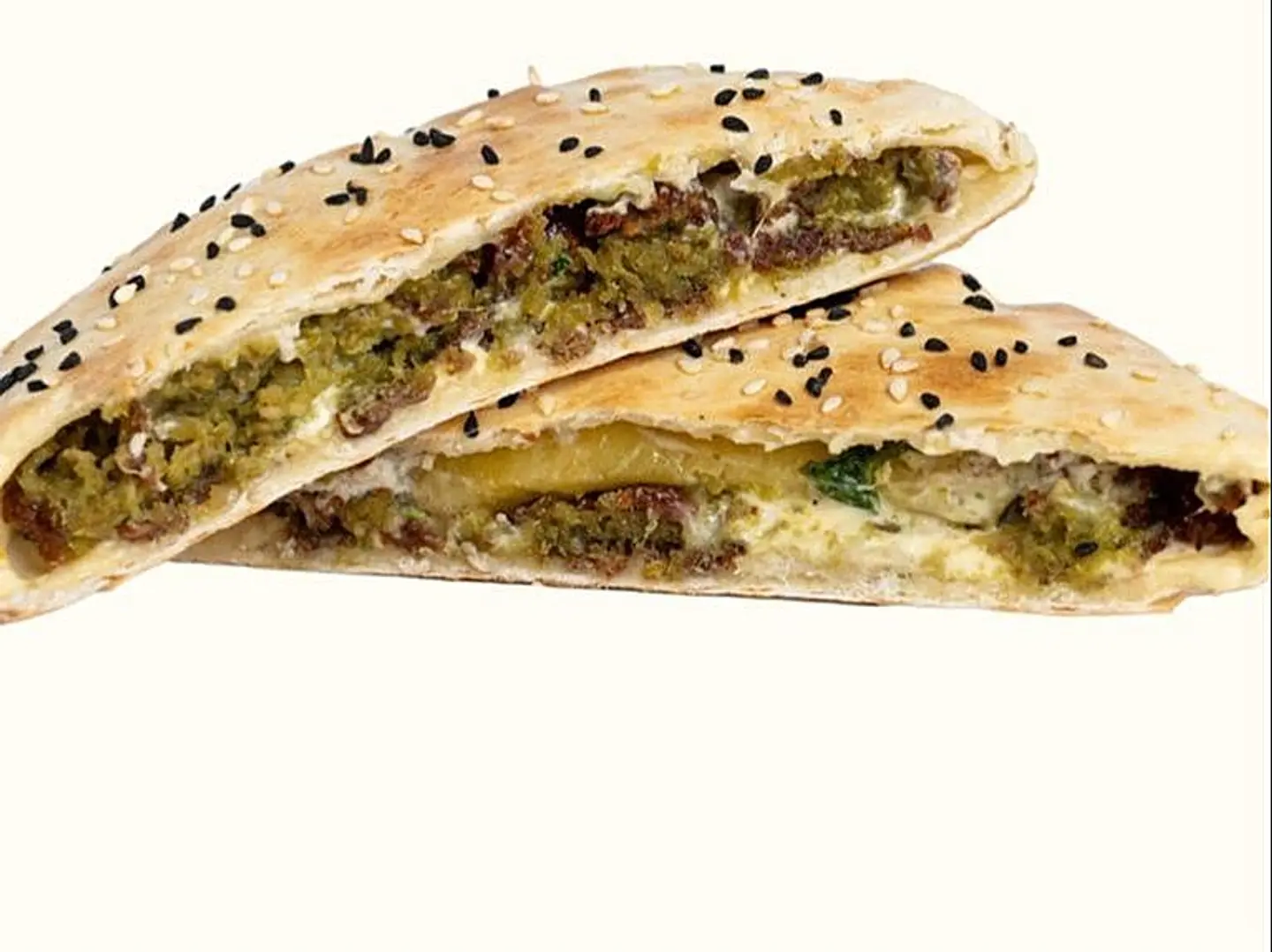 فطيرة فلافل مشكل