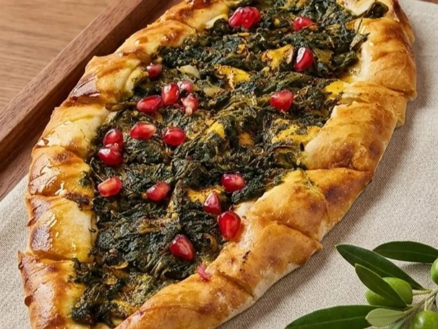 Fatayer Spinach