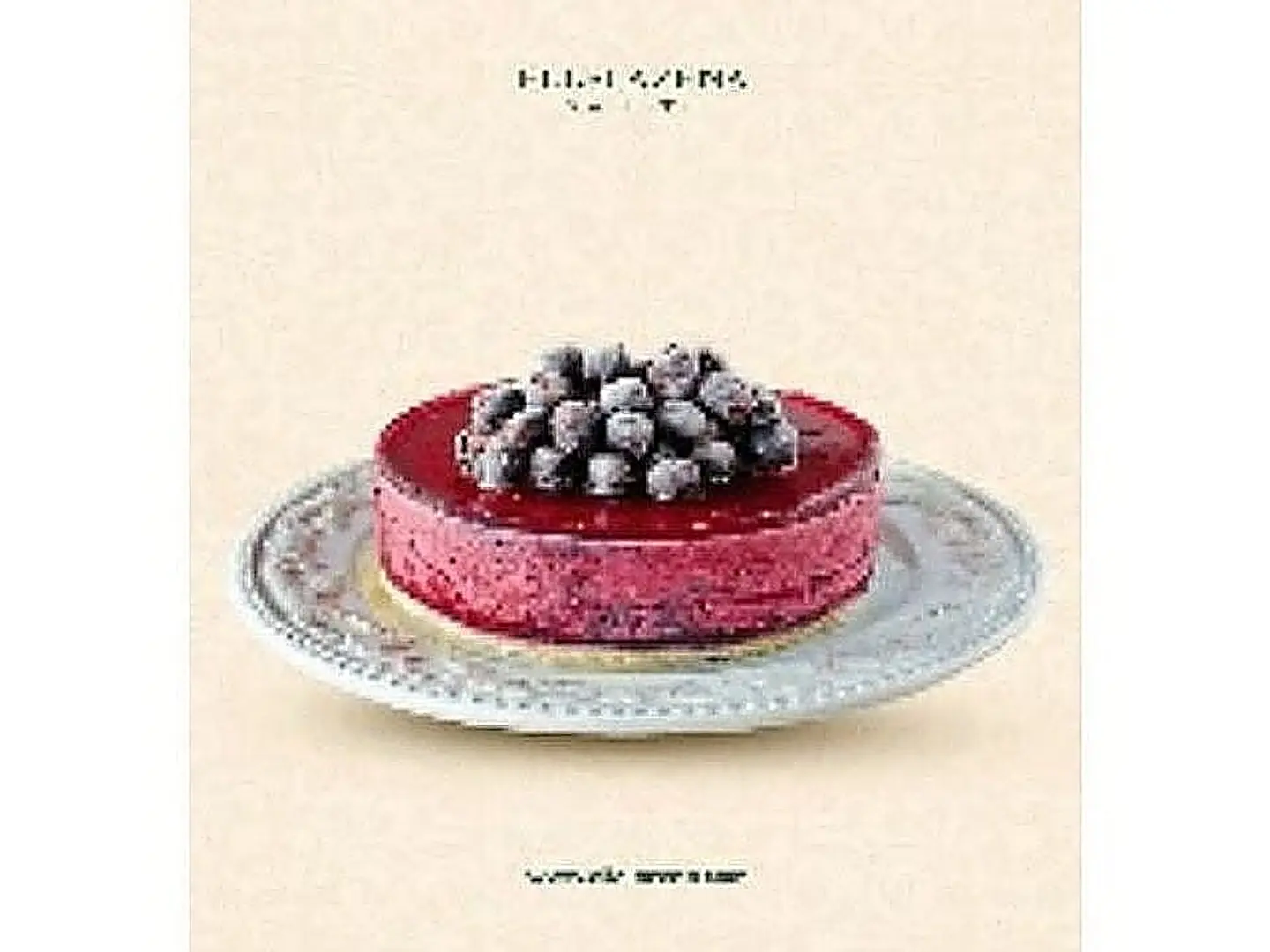 Blueberry Cheesecake 12 Persons