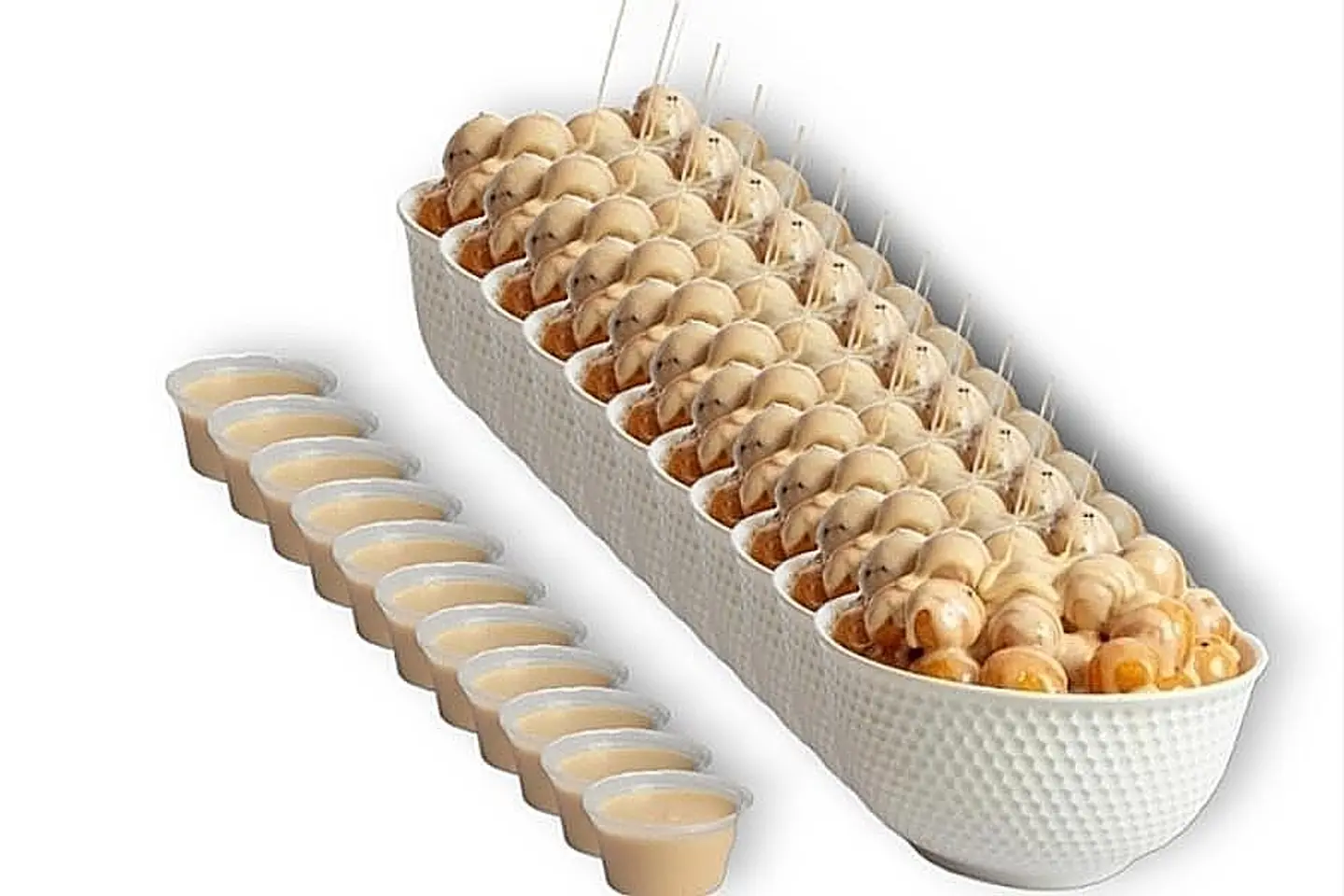 لقيمات شكلاته ابيض