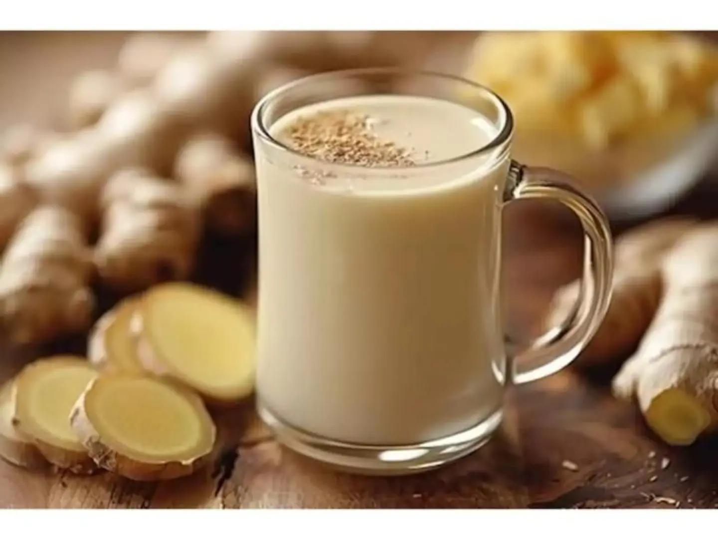 Milk Tea With Ginger