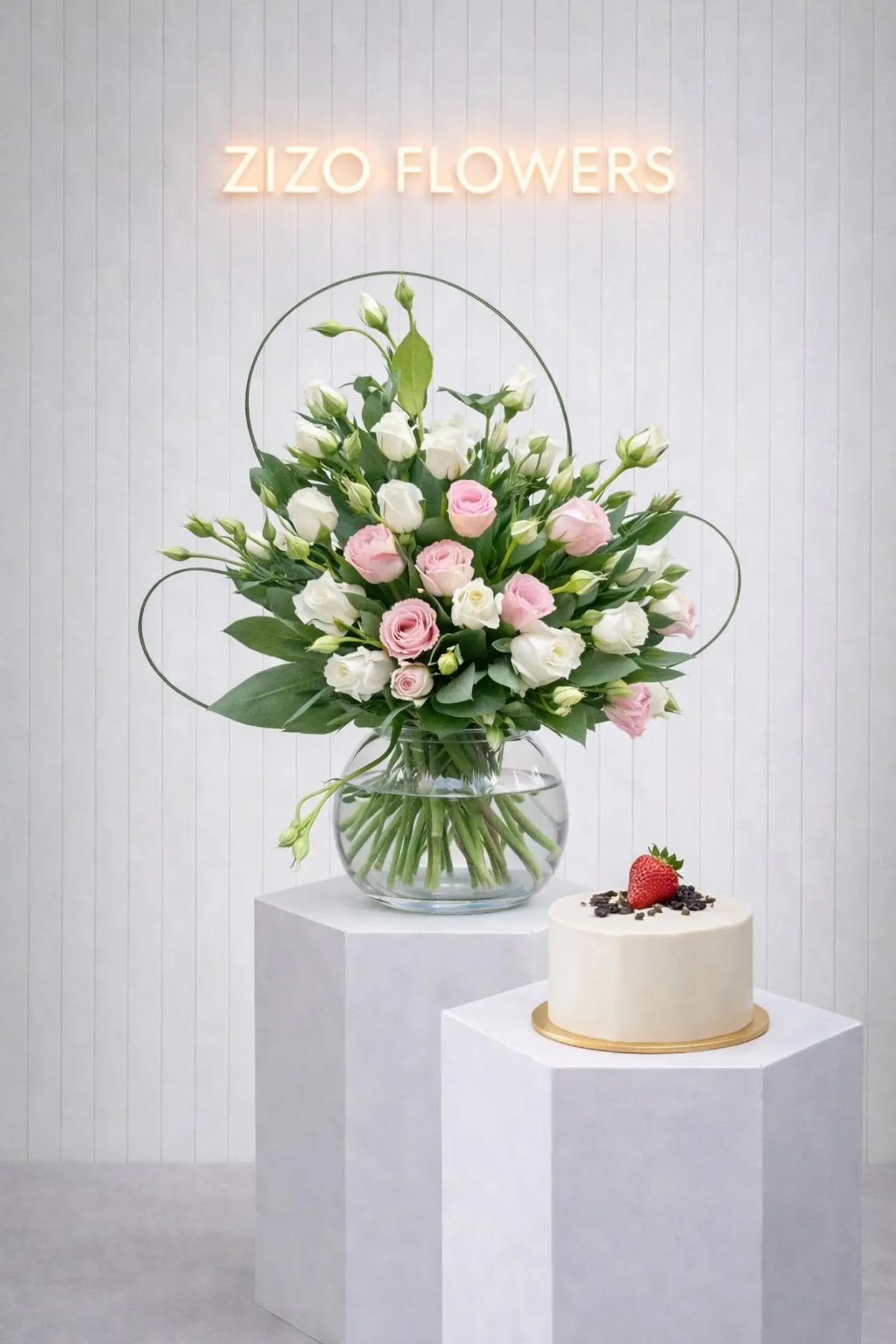 Rose With Kandera Cake 12