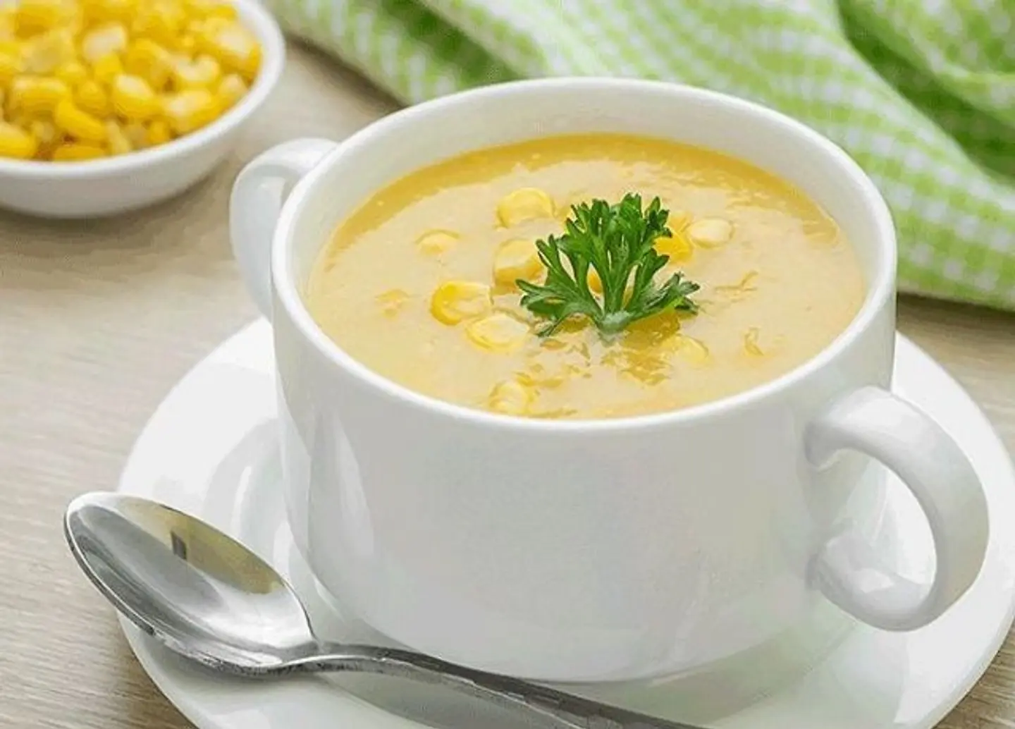 شوربة كريمة الذرة