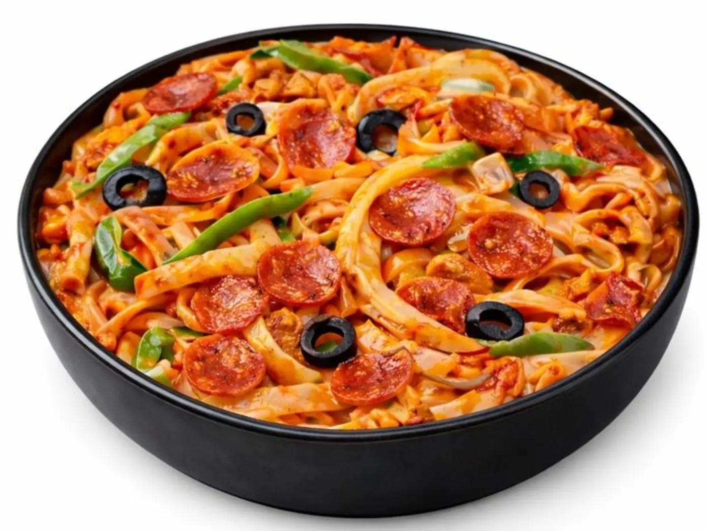 Fettuccine With Pepperoni