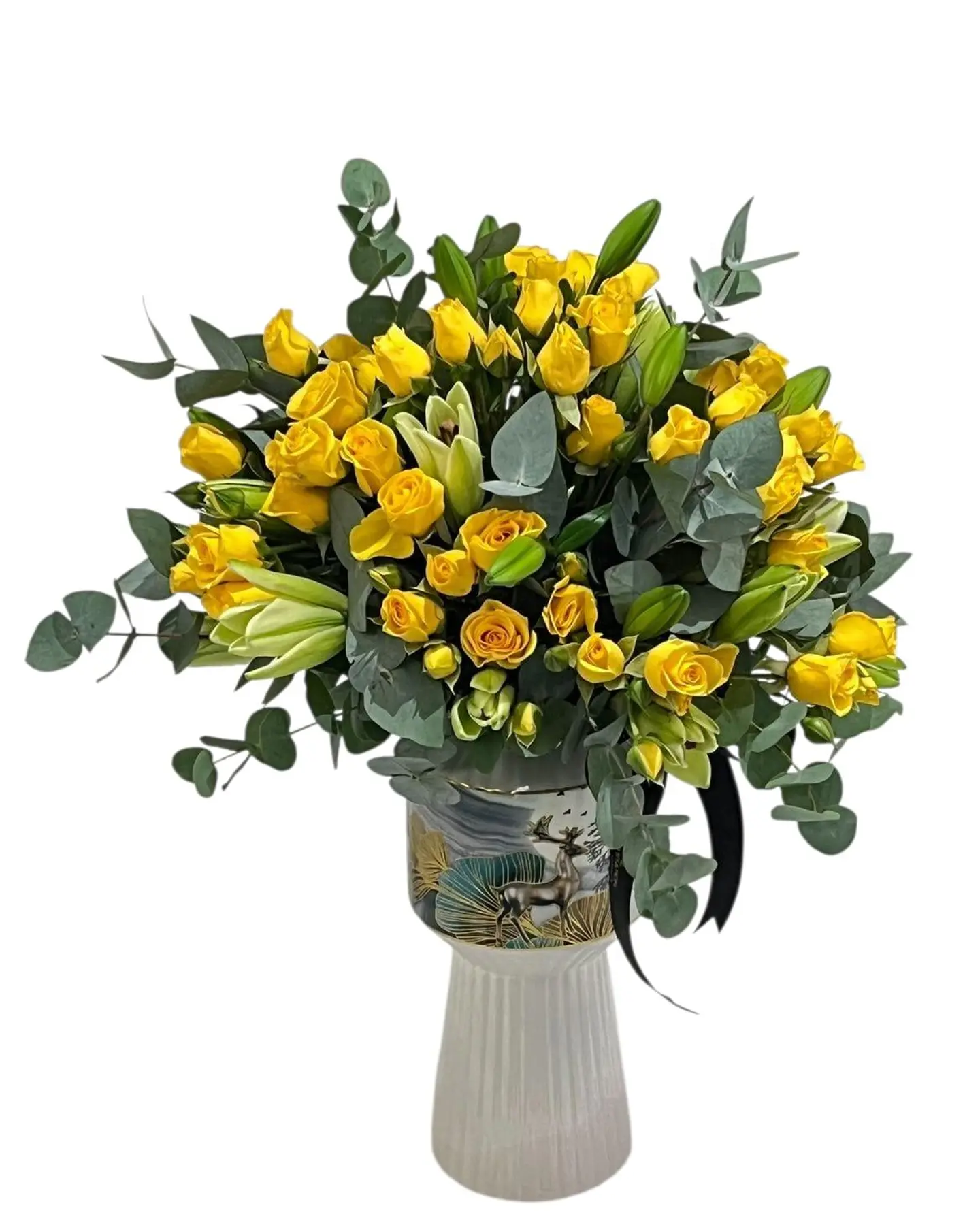Yellow Rose Bouquet