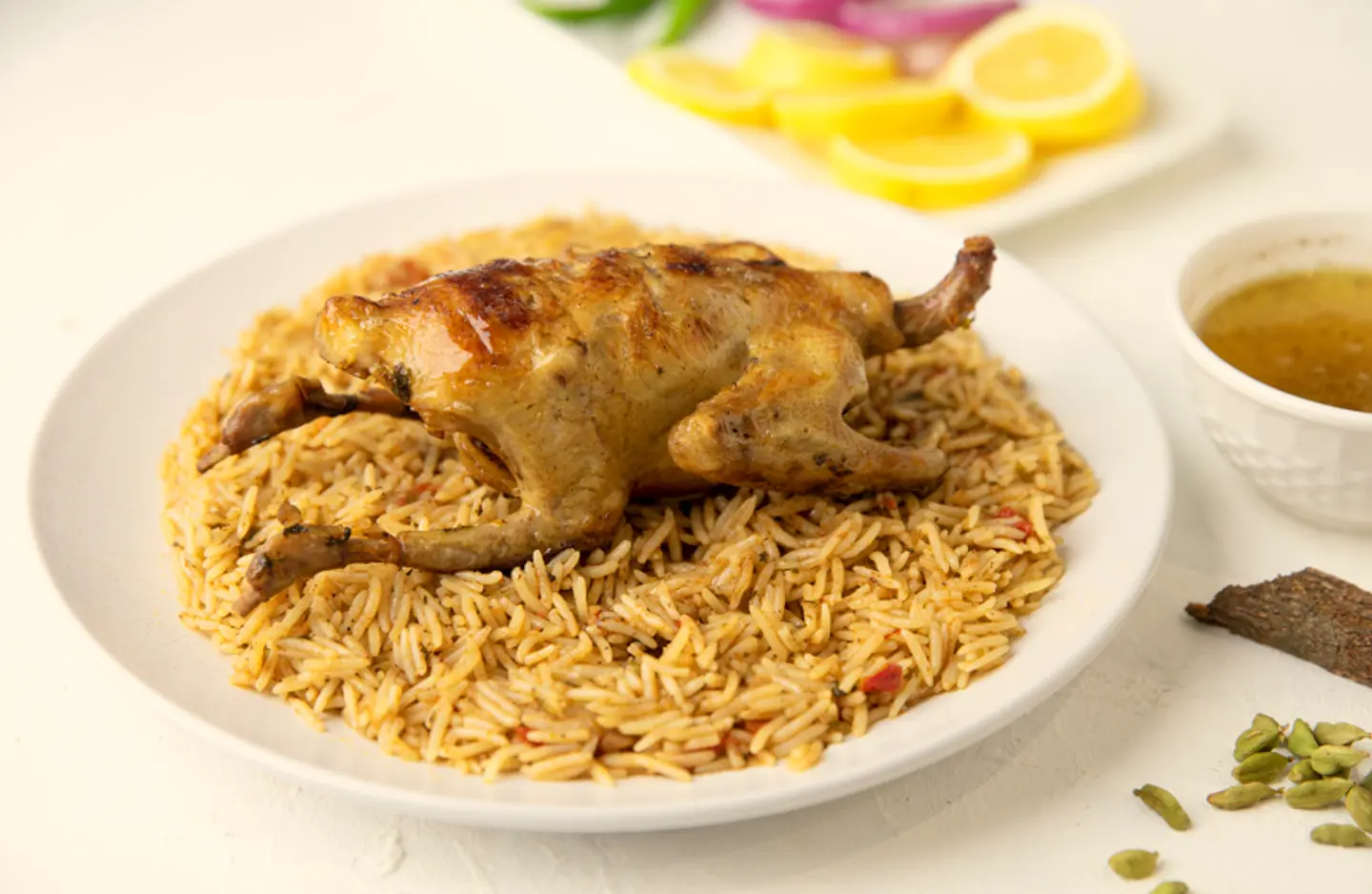 1 حبة حمام زغاليل مع الأرز