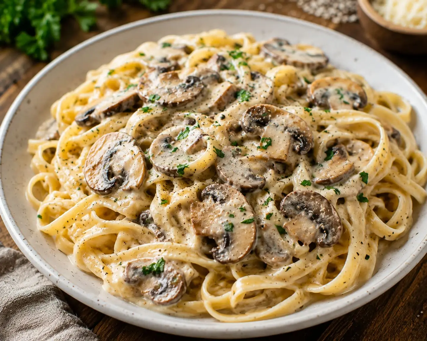 Mushroom Pasta