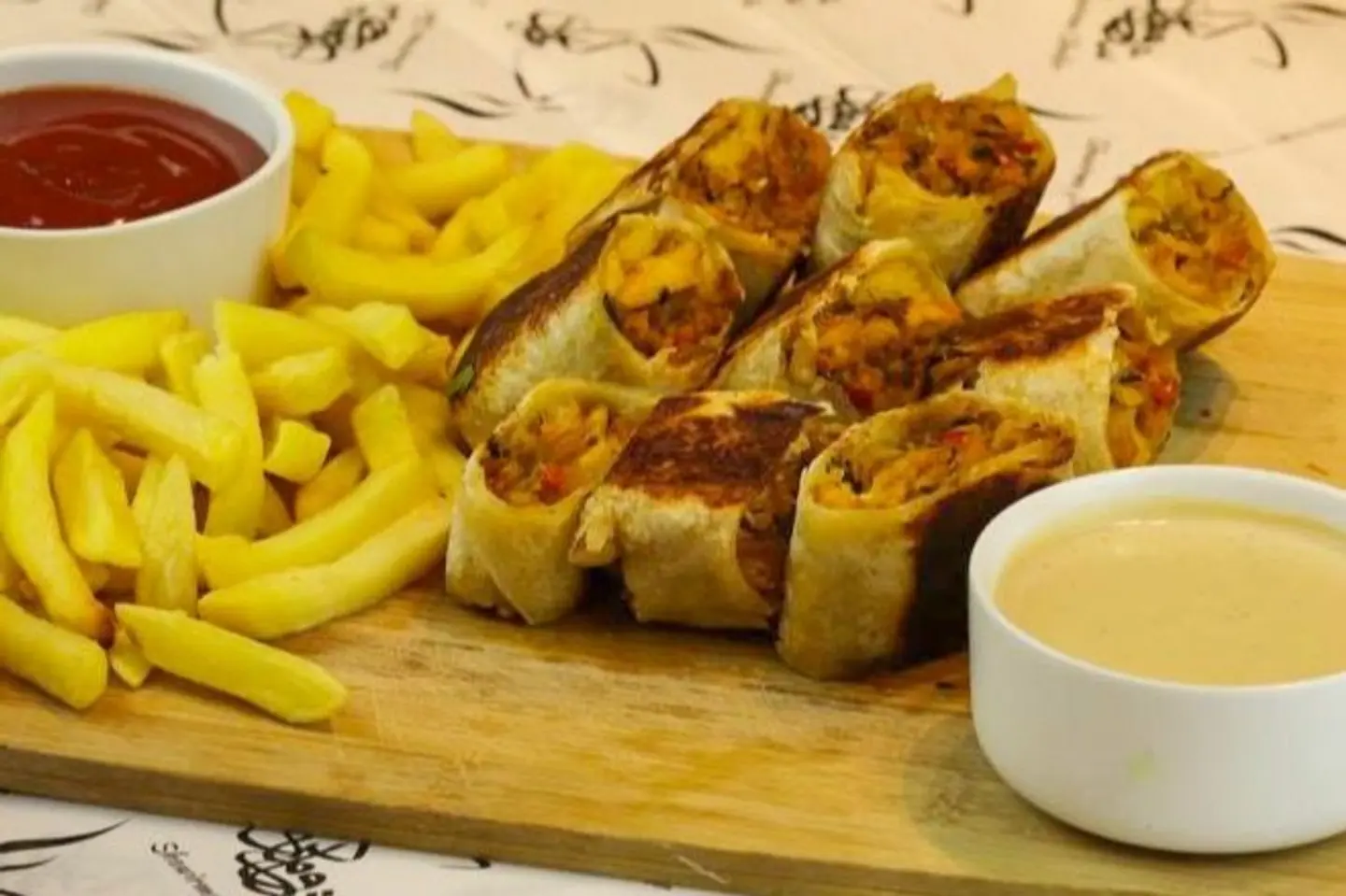 شاورما عربي لحم صغير