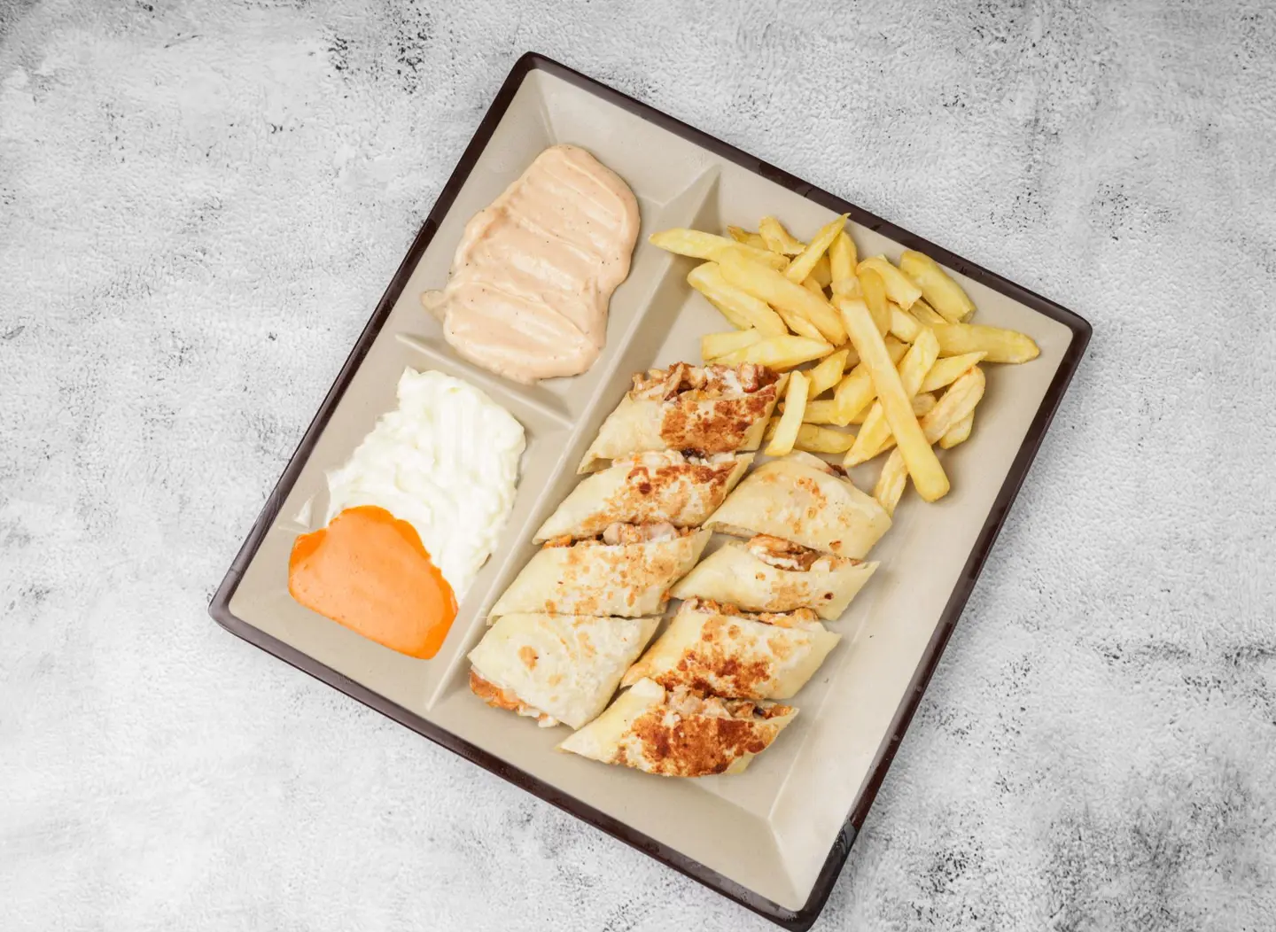 Shaker Crispy Shawarma