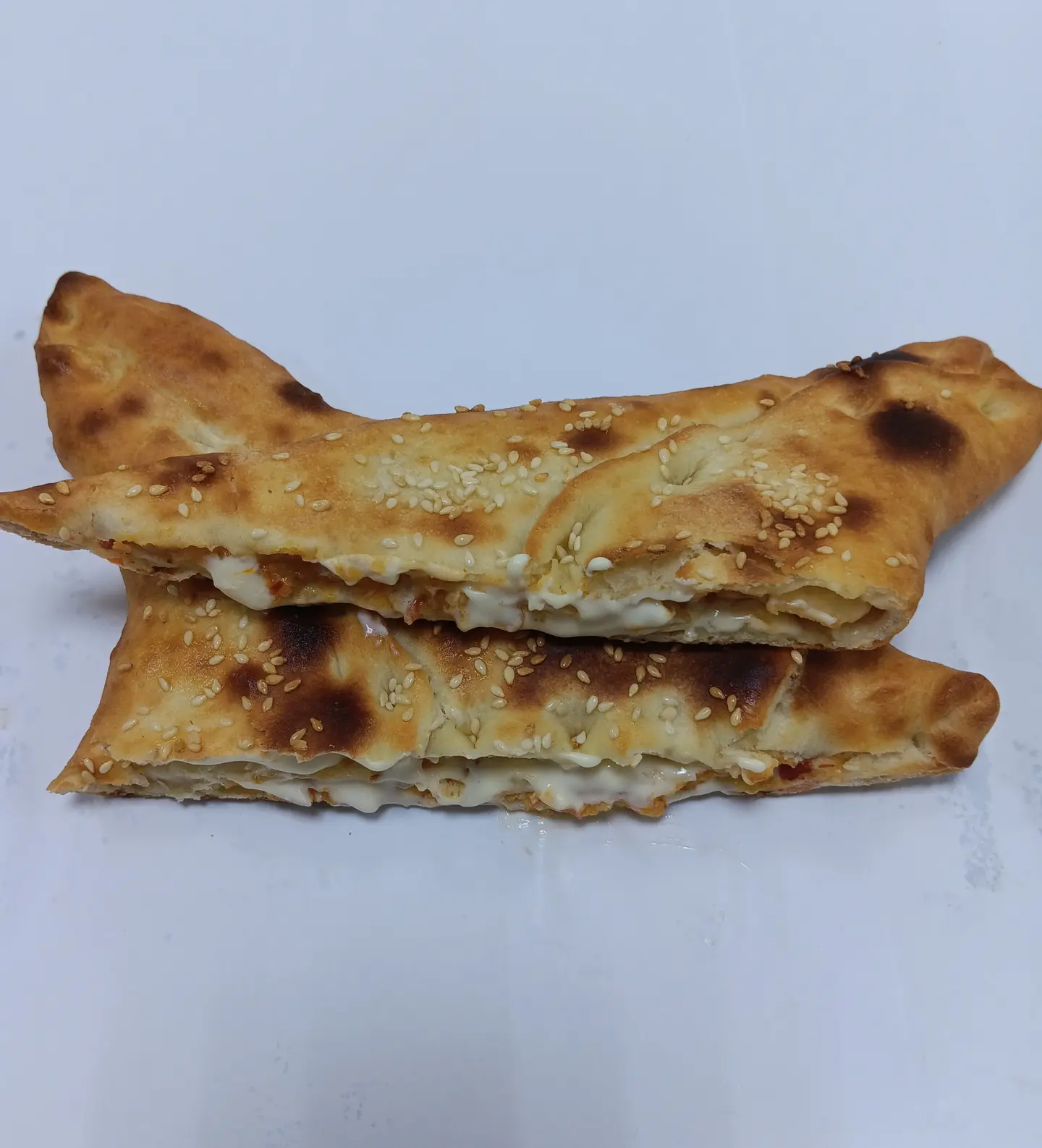 بطاطا بالجبن سائل