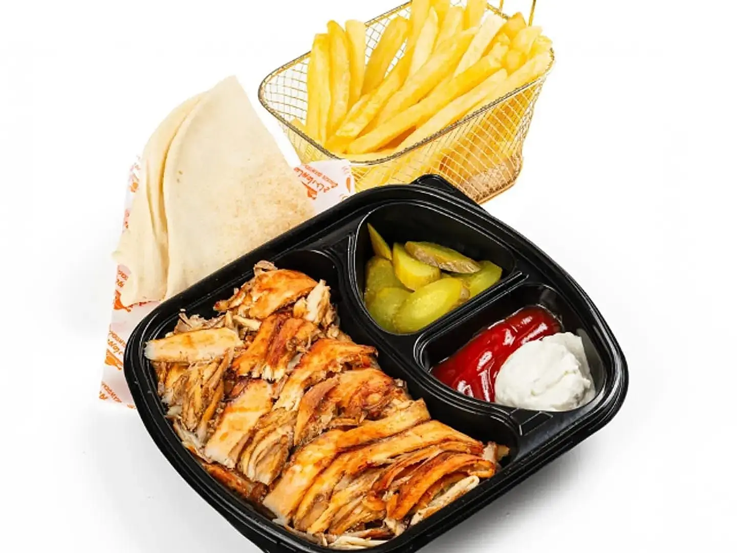 صحن شاورما دجاج