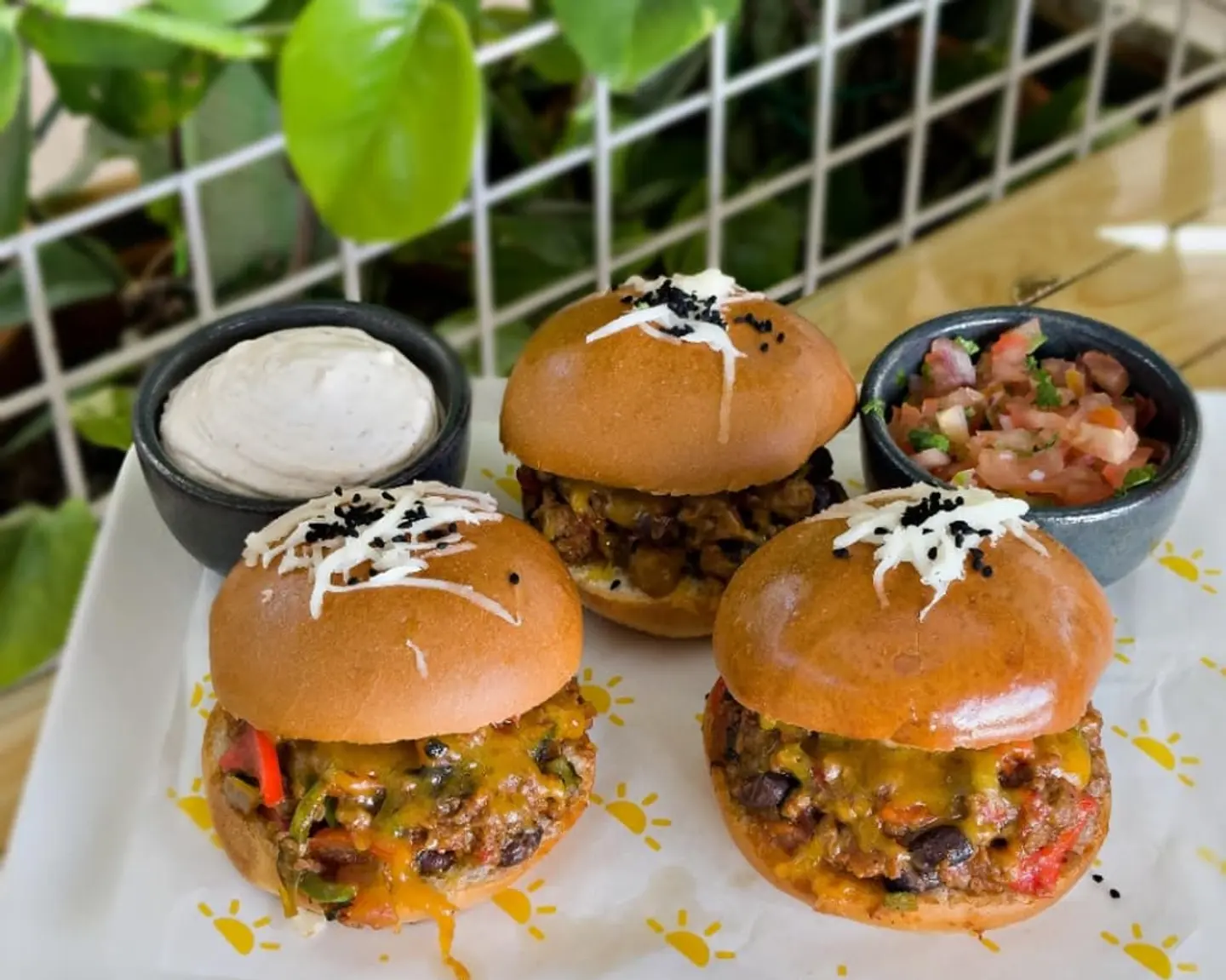 Cheesy Chili Beef Sliders
