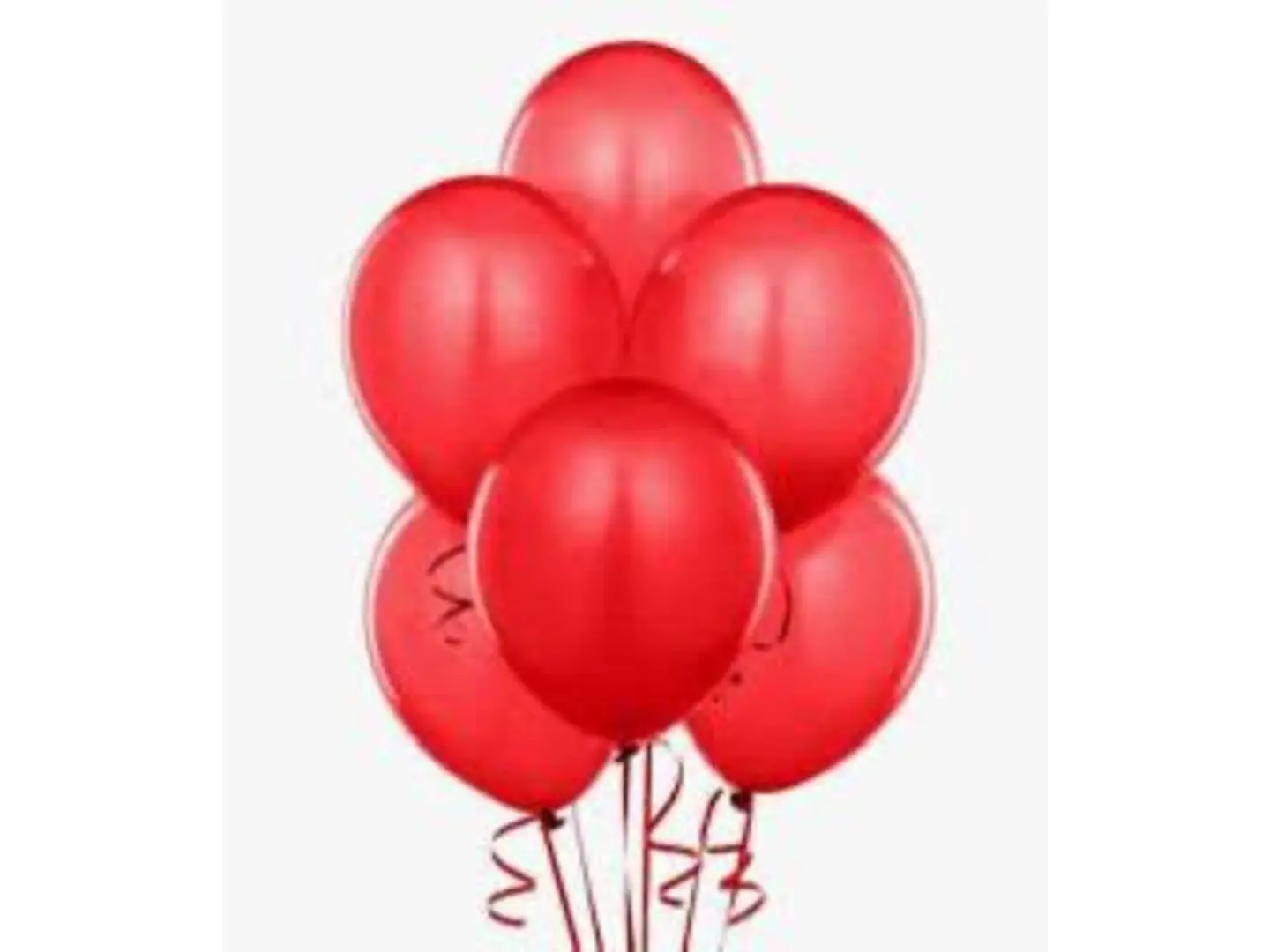 بالون أحمر هيليوم