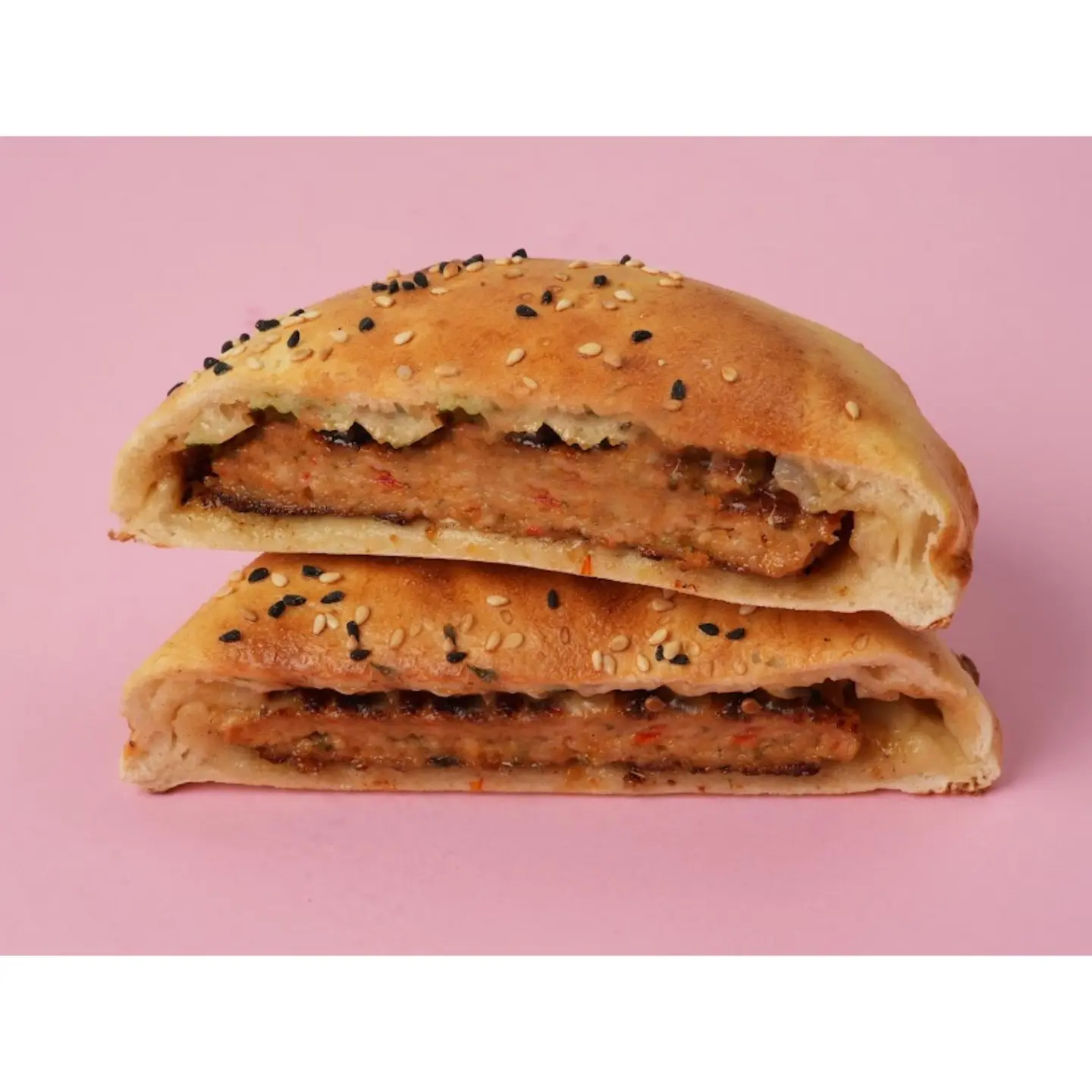 فطيرة برجر دجاج