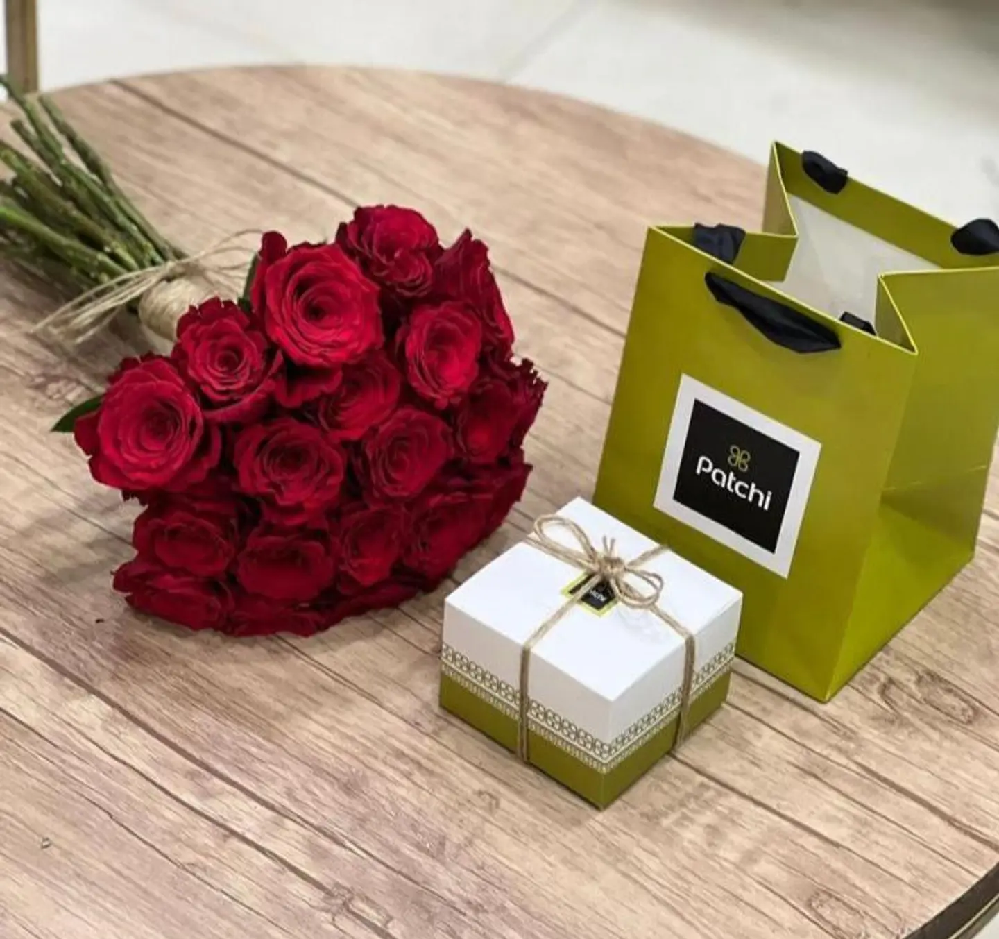 A Quarter Patchi With Red Roses
